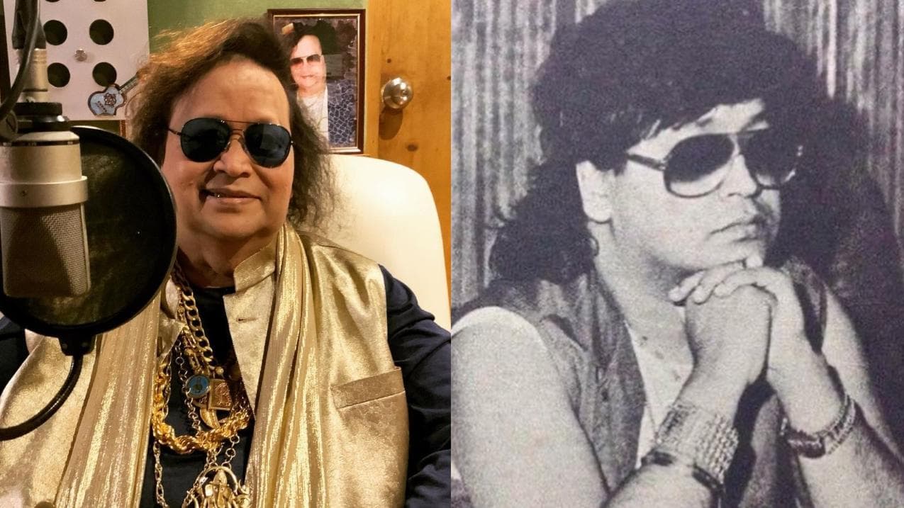 Bappi Lahiri's last Insta post was a throwback picture of the disco king