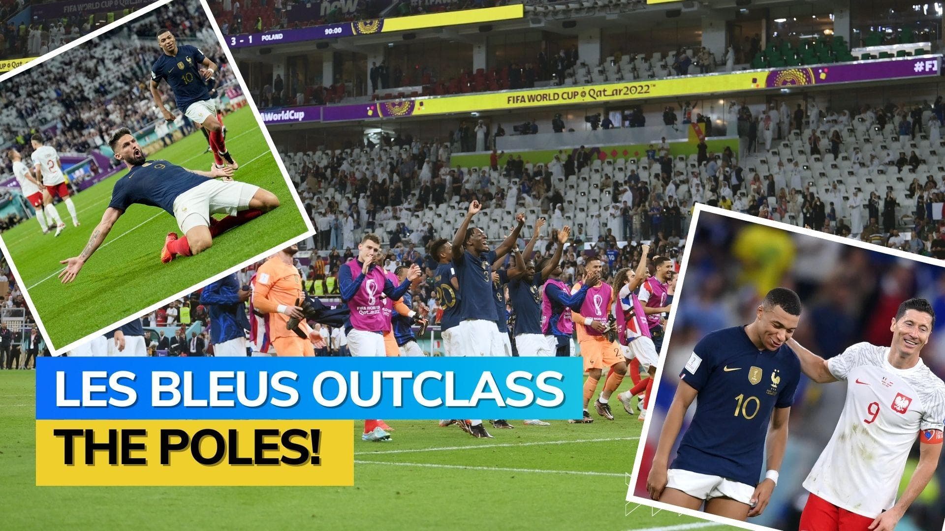FIFA World Cup 2022, FRA vs POL: Record breaker Giroud & Mbappe guide France to a 3-1 win against Poland