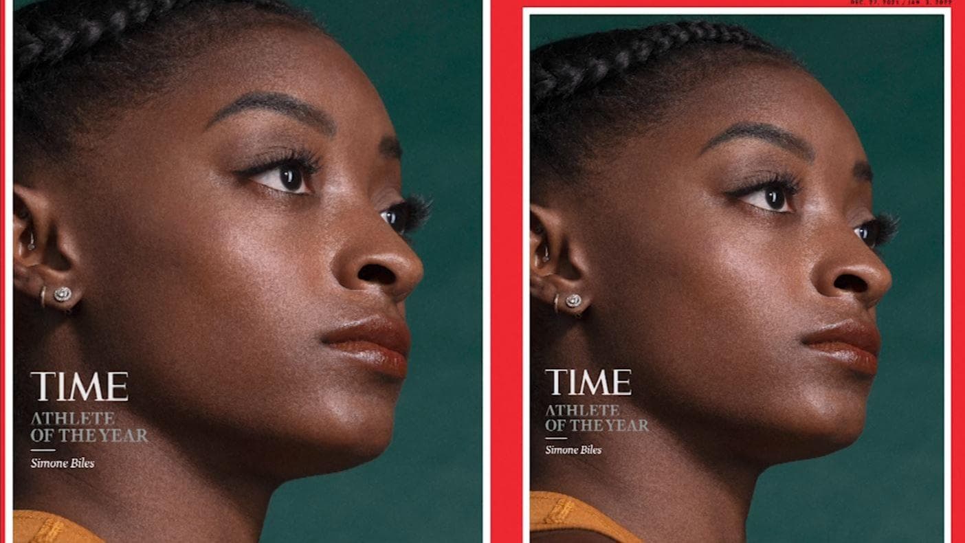 Gymnast Simone Biles named Time's 2021 Athlete of the Year