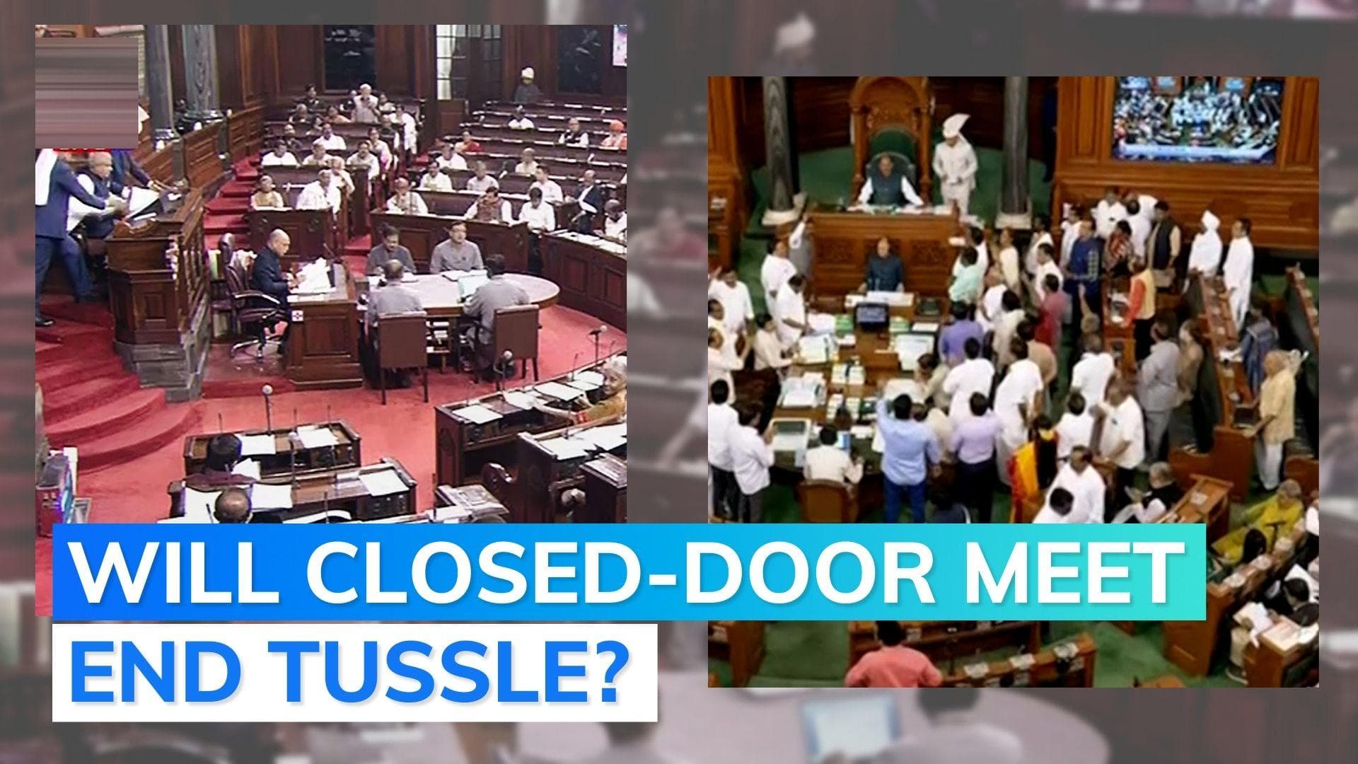 Parliament disruption: to break deadlock, party leader meeting called amid fresh adjournments