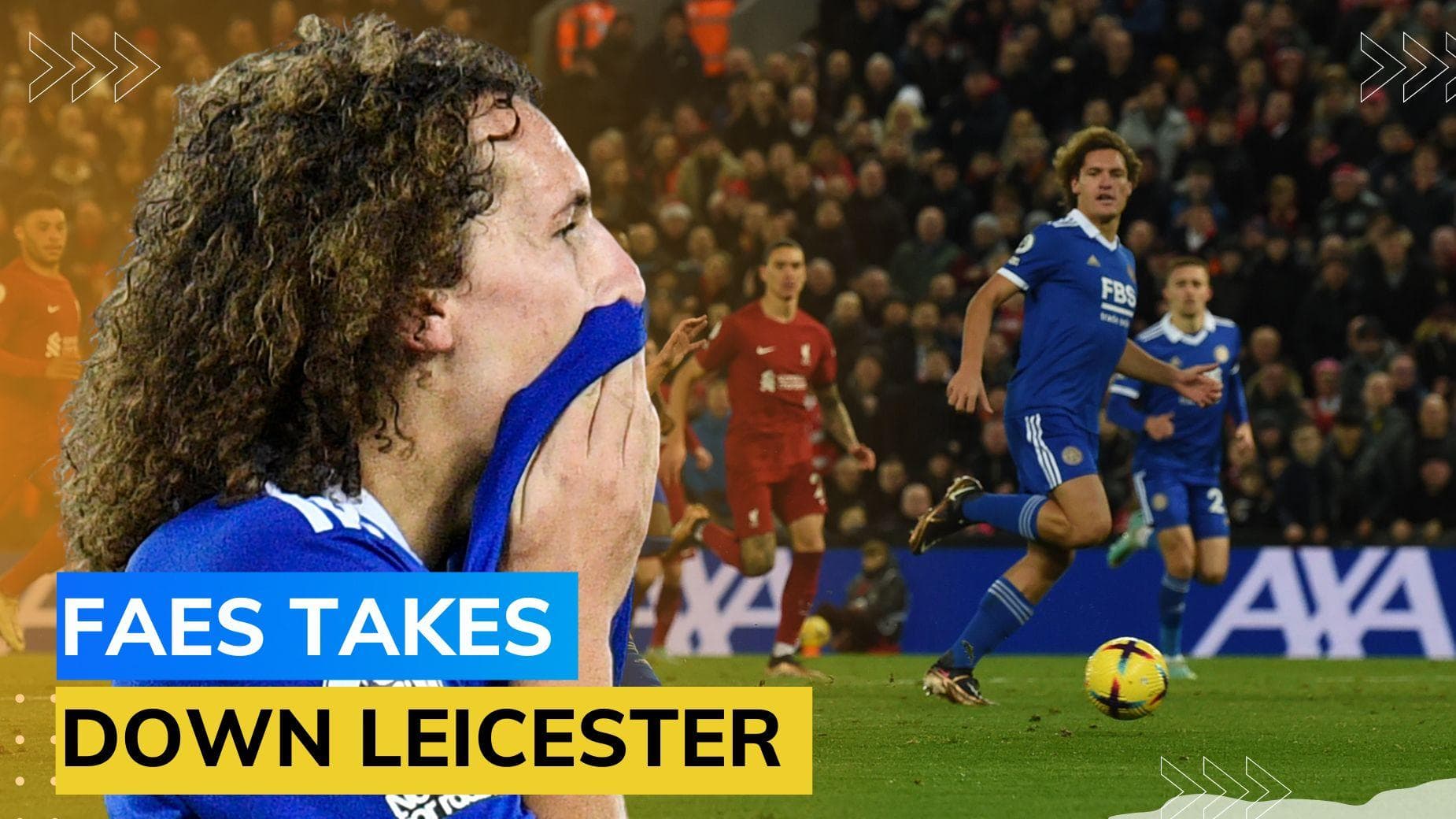 Premier League: Two own goals from Wout Faes see Liverpool beat Leicester 2-1