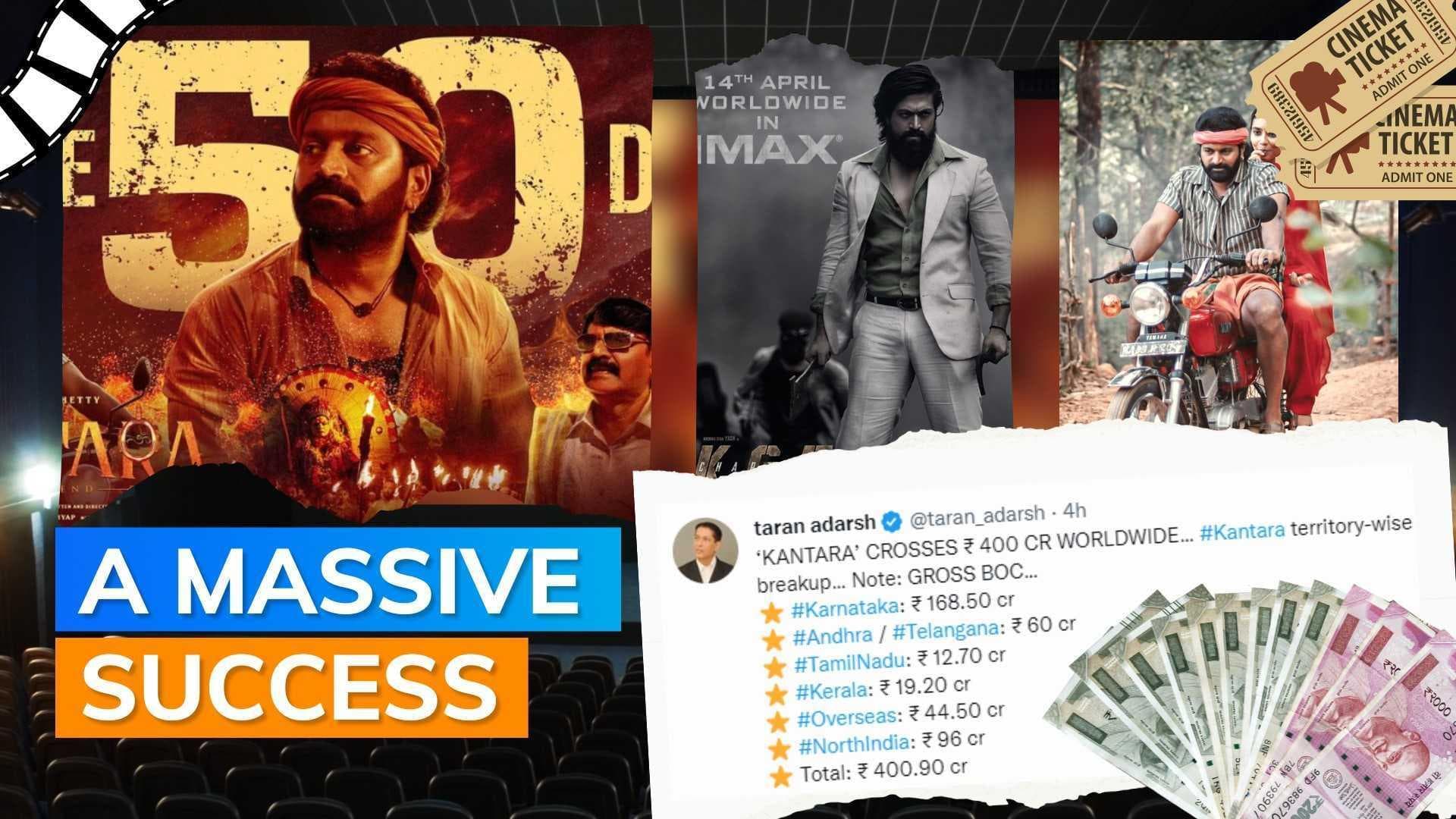 Rishab Shetty’s ‘Kantara’ continues to roar, crosses ₹400 crore worldwide beating ‘KGF Chapter 2’ 
