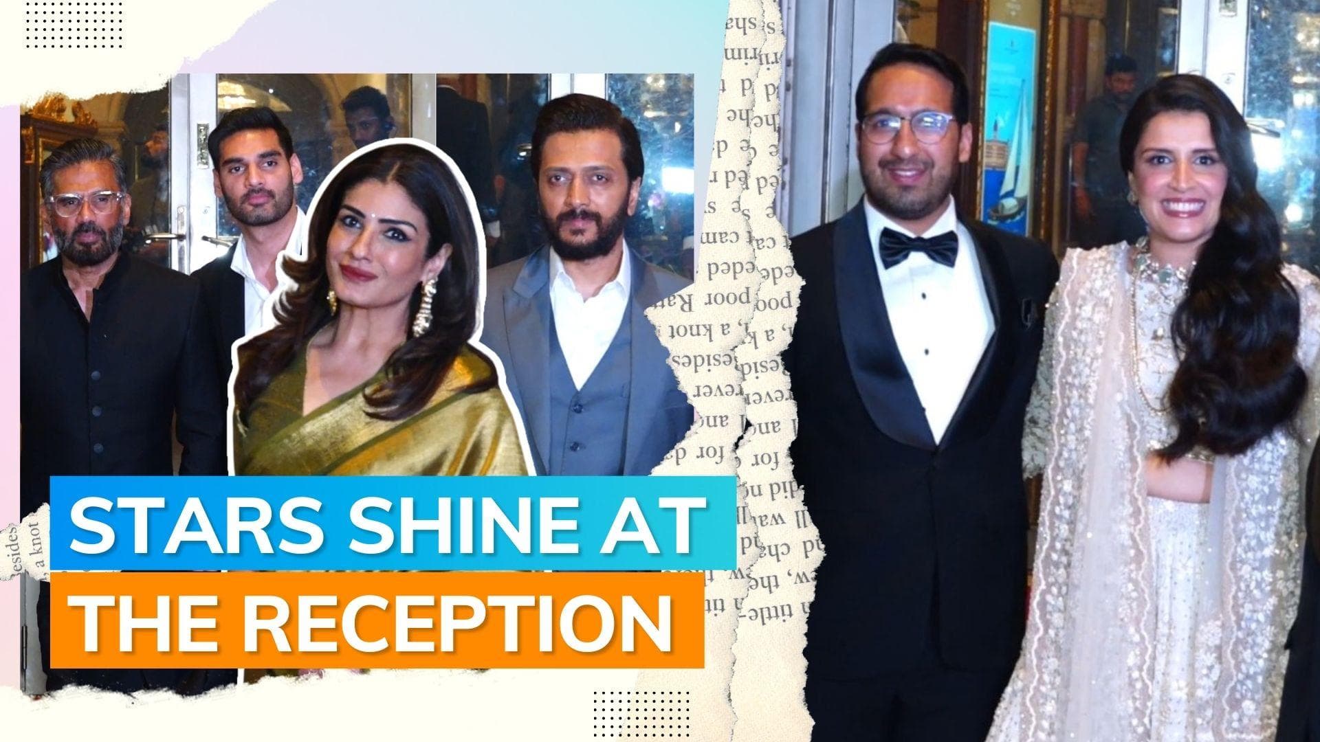 Sonakshi Sinha, Ayushmann Khurrana, Suniel Shetty attend Ramesh Taurani’s daughter’s wedding reception