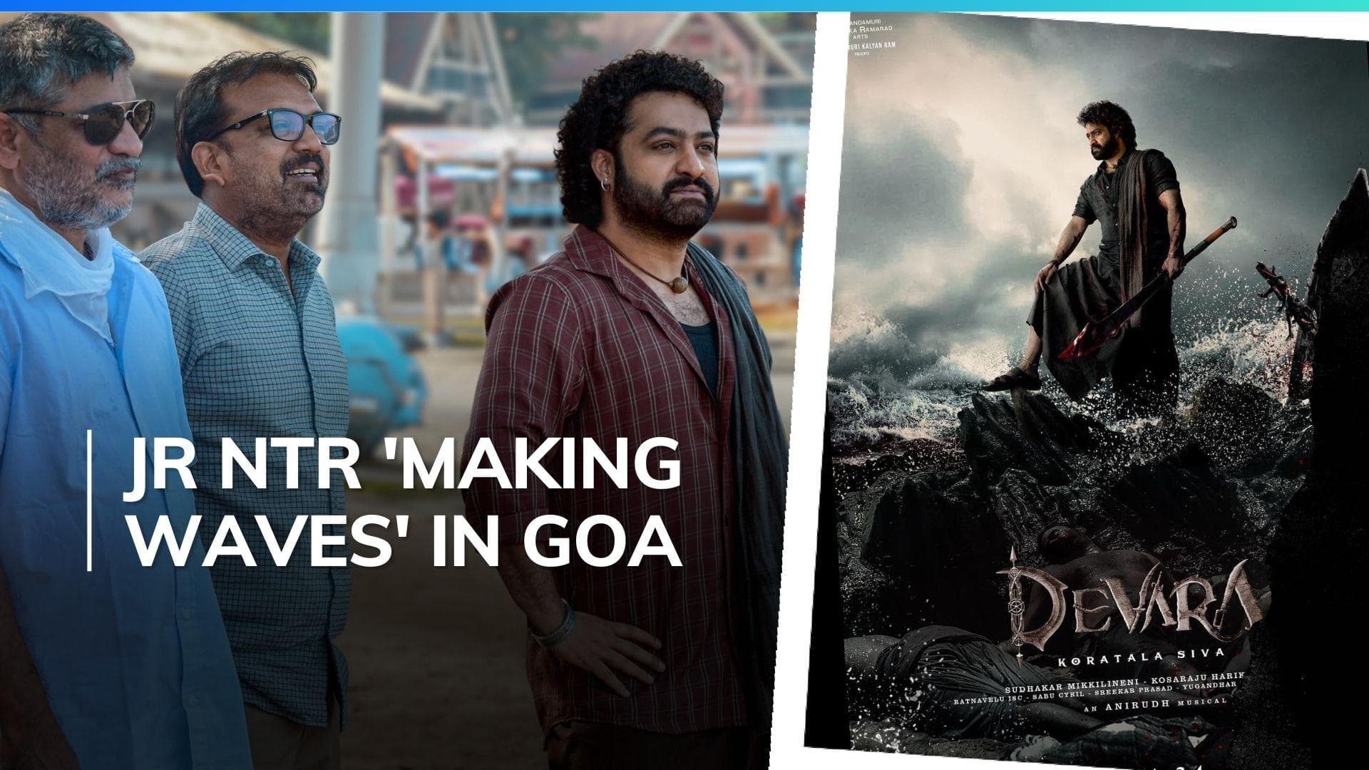 ‘Devara: Part 1’: Jr NTR shoots for Koratala Siva’s film in Goa; video goes viral | Watch