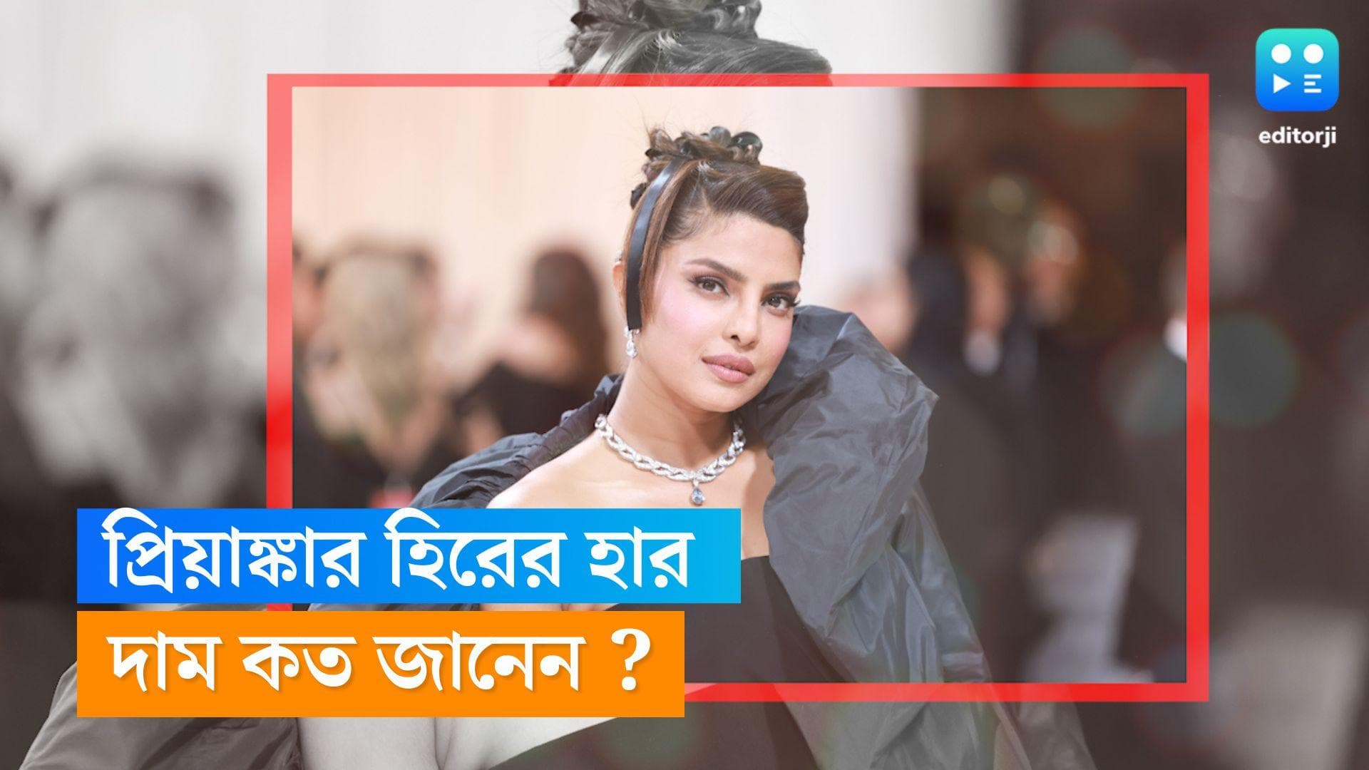 Met Gala-Priyanka: মেট গালায় নজর কেড়েছে প্রিয়াঙ্কার গলার হার, নিলামের দাম শুনলে চমকে যাবেন 