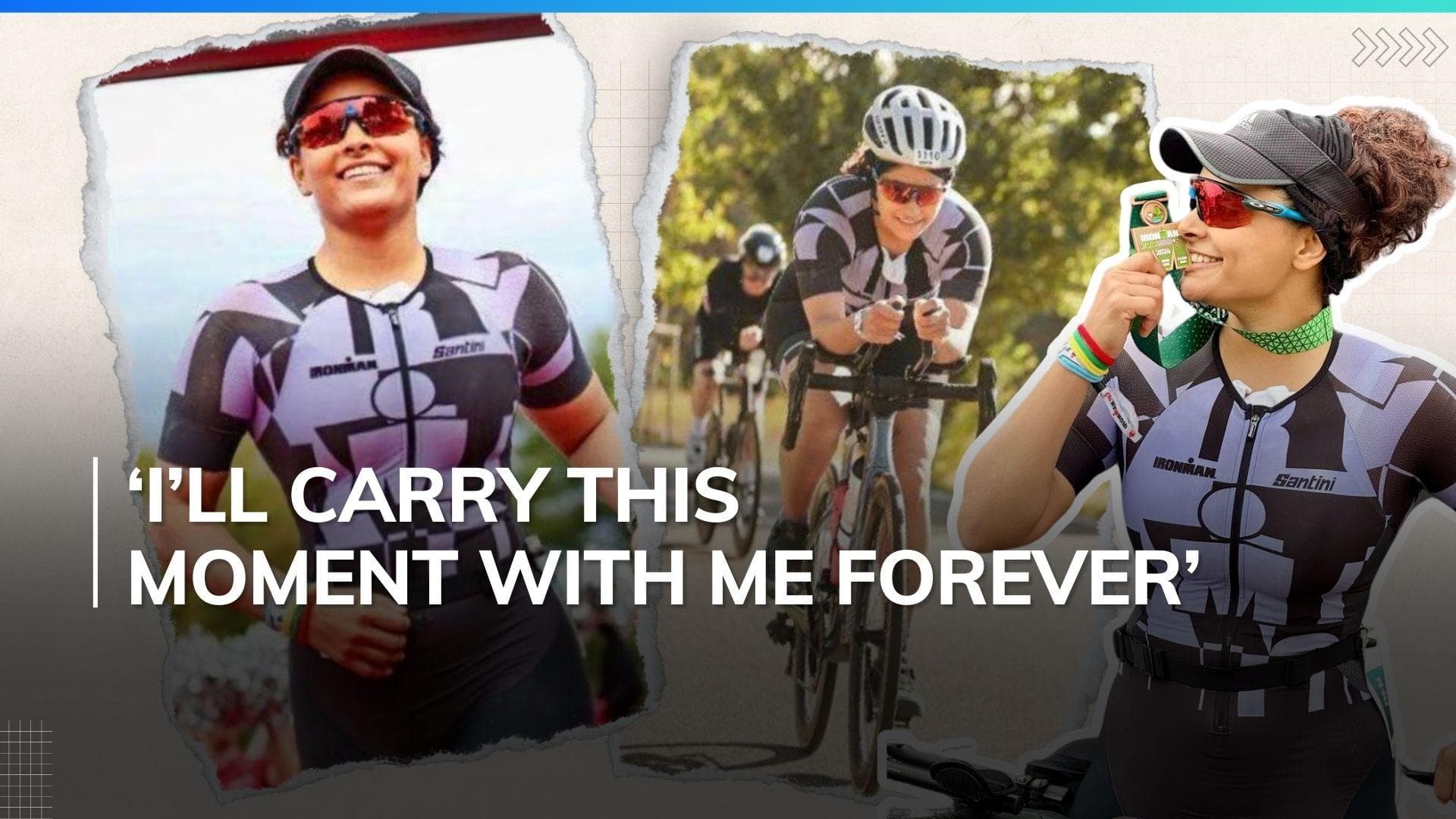 Saiyami Kher is the 1st Indian actor to finish Ironman Triathlon in Germany