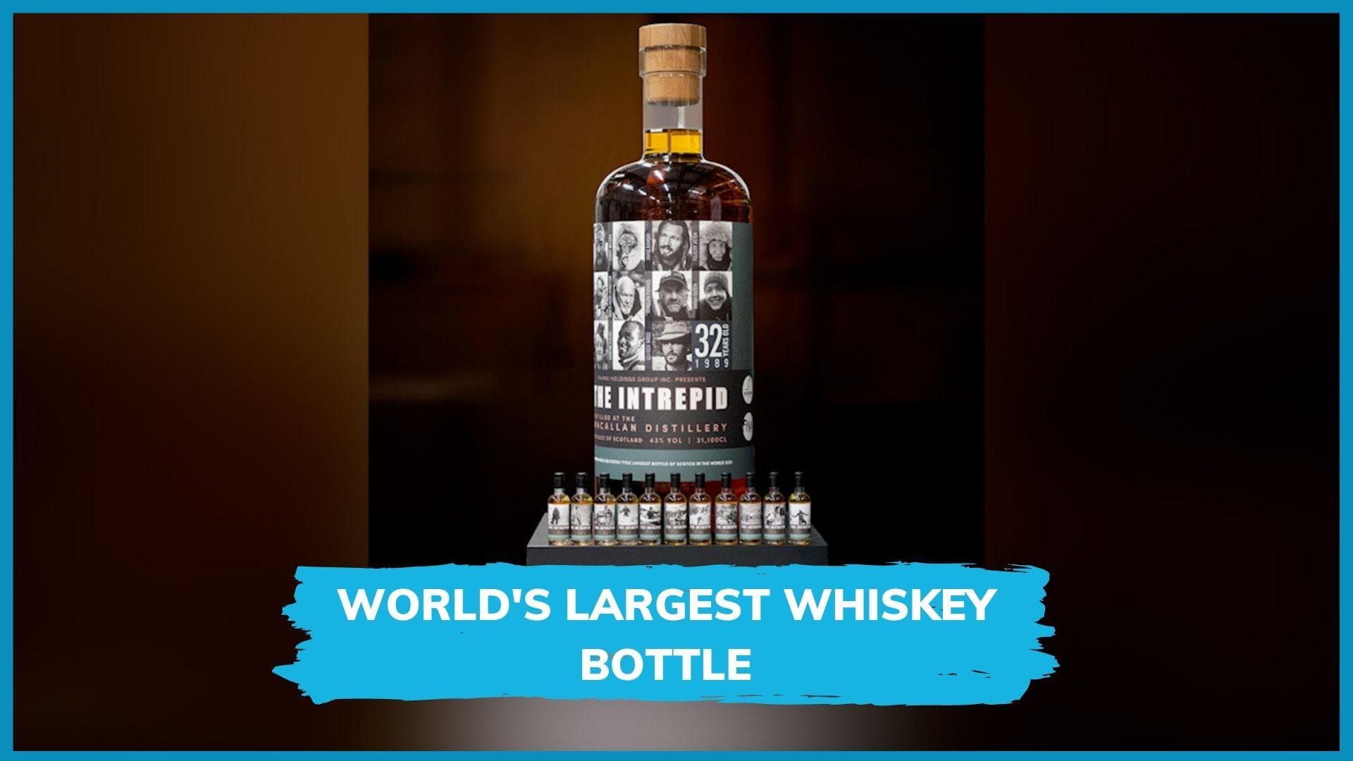 World's largest bottle of whiskey sells for 1.1 million British pounds