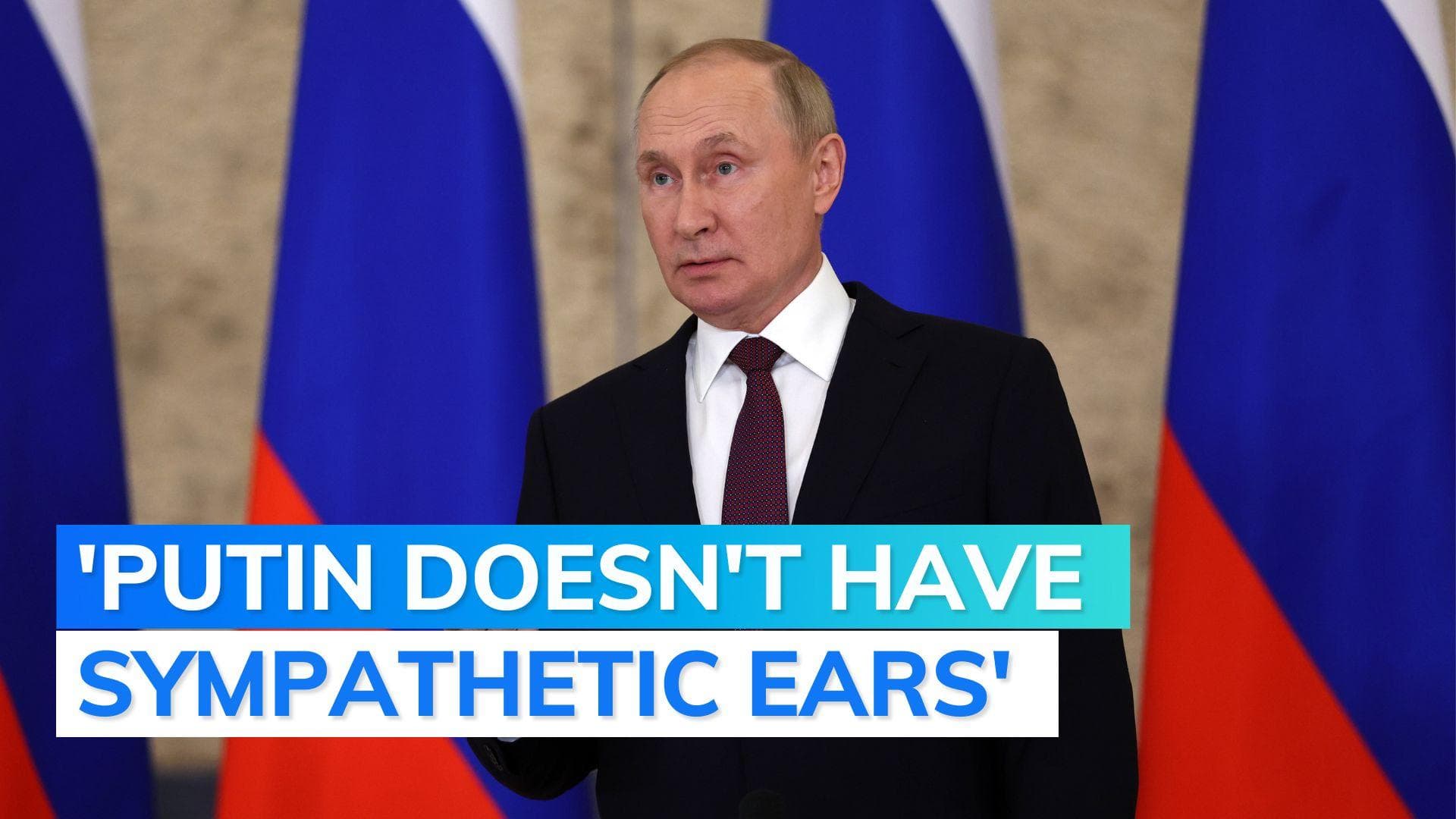 ‘Vladimir Putin is further isolating himself from international community’