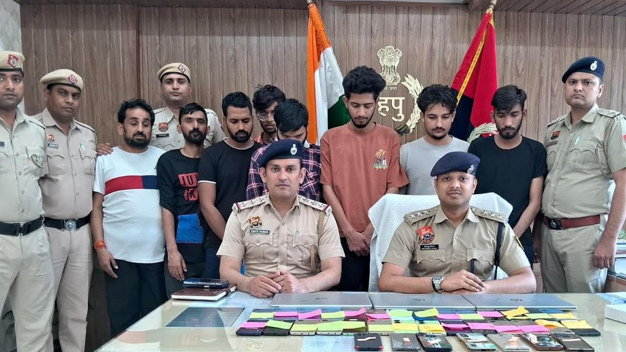 Haryana: cybercrime racket busted in Gurugram, eight arrested