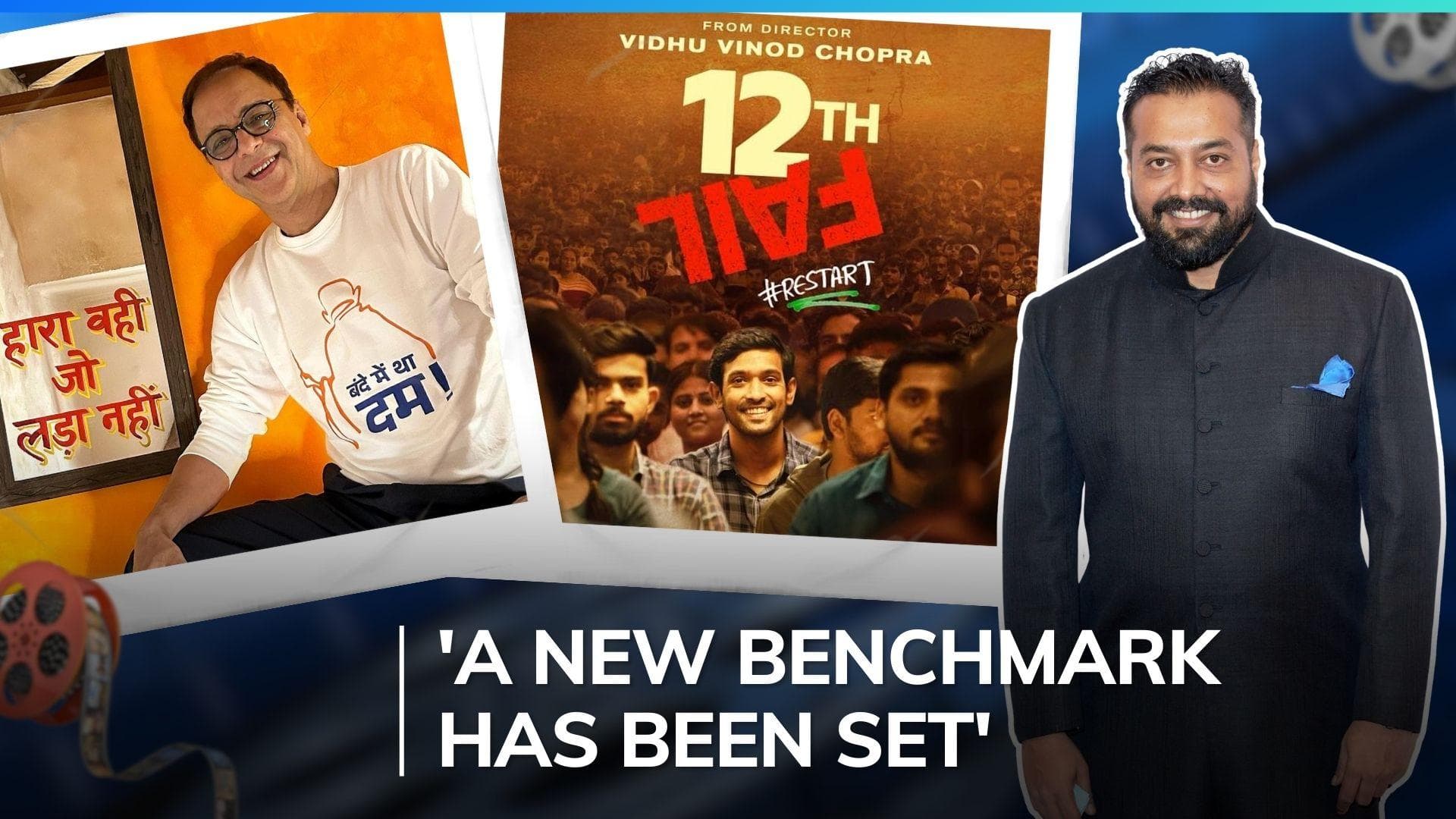 Anurag Kashyap praises Vidhu Vinod Chopra's '12th Fail', calls it the best mainstream film he saw in 2023