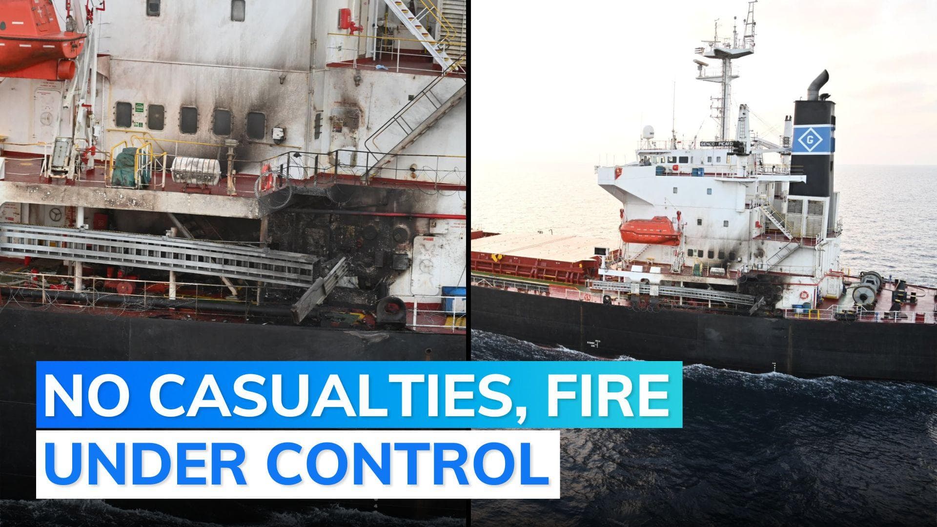 Ship with 9 Indians faced drone attack off Yemen coast, Navy warship deployed