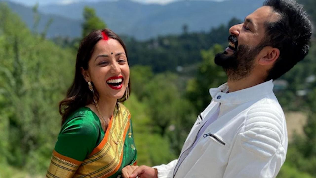 Yami Gautam shares mushy pics with husband Aditya Dhar on his birthday