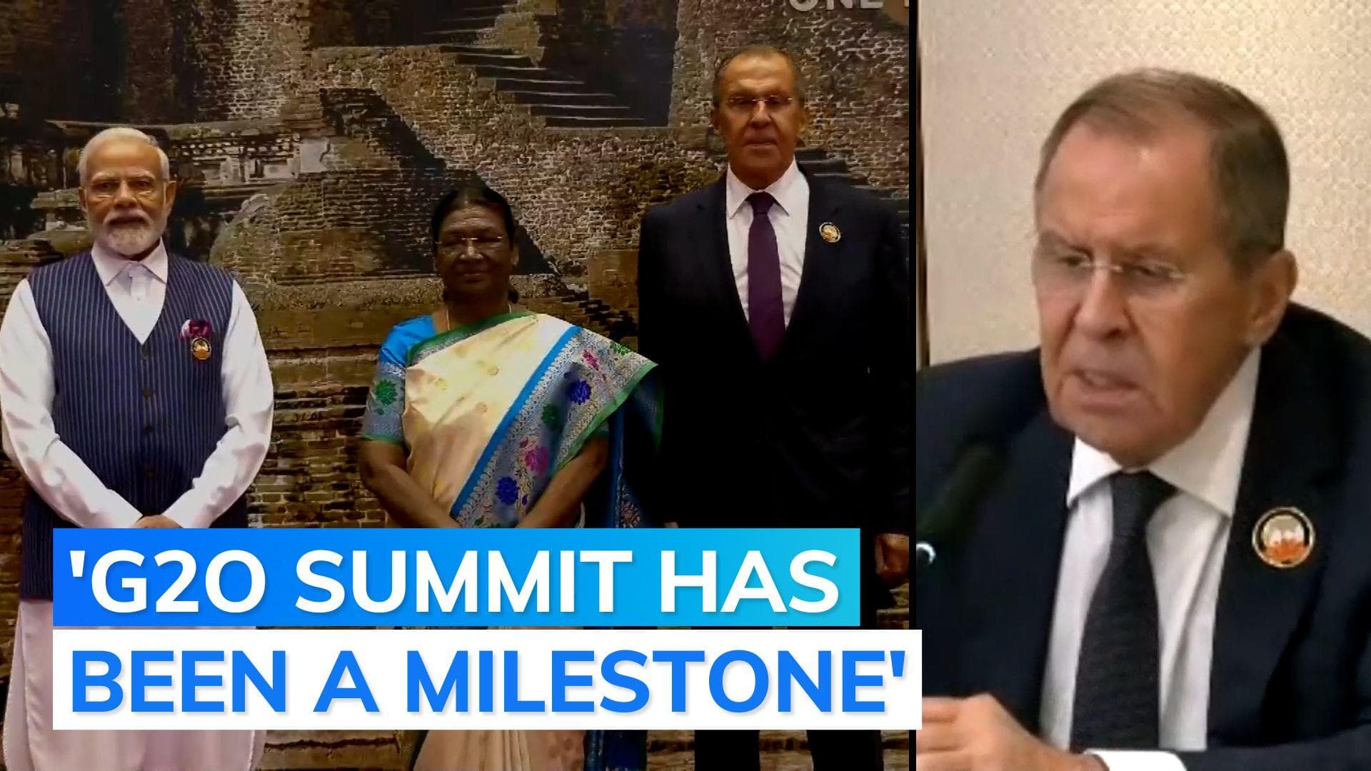 Russia's Sergey Lavrov hails G20 summit, says 'prevented West' from taking over agenda