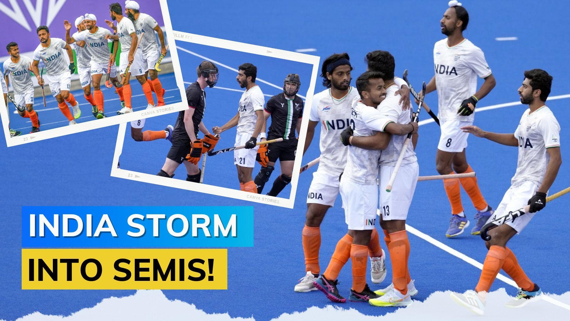 CWG: Indian men’s hockey team go top of Pool B, qualify for semi-finals