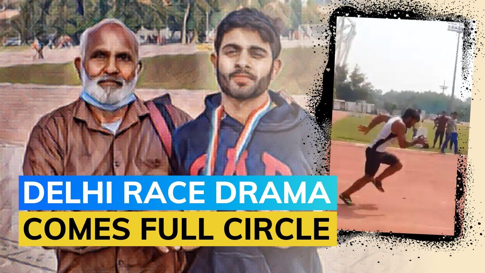 Remember the man who ran alone in a Delhi race after dope officials showed up? He just failed a drug test