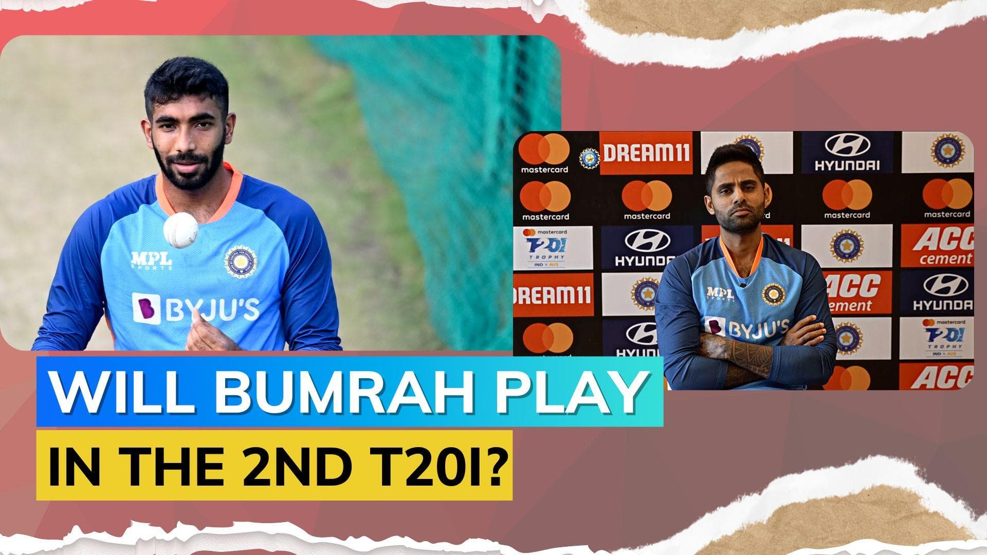 India vs Australia: Suryakumar Yadav drops a massive update on Jasprit Bumrah's fitness ahead of 2nd T20