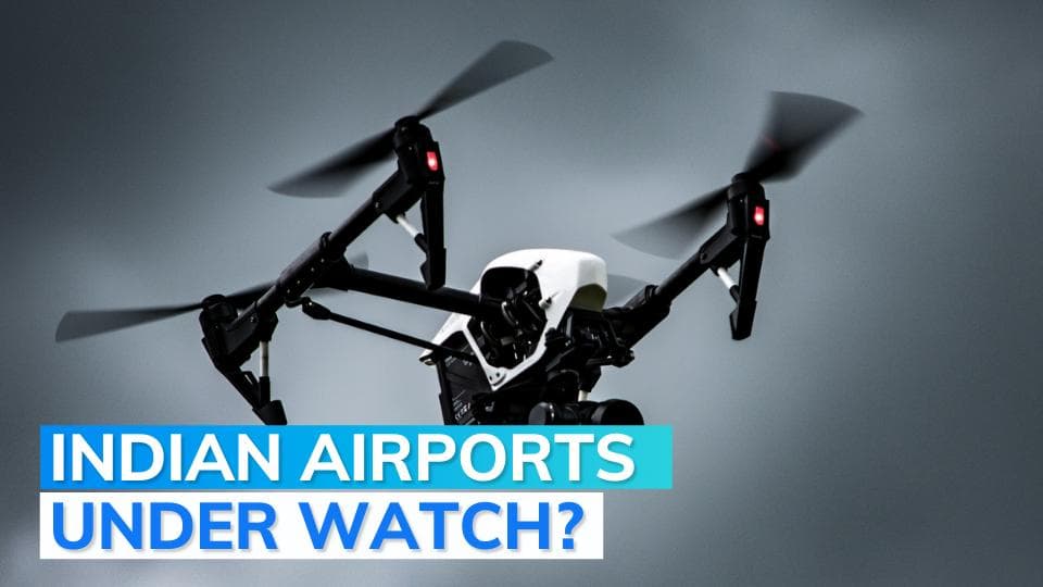 19 incidents of drones, UFOs flying around Indian airports since 2019: Govt