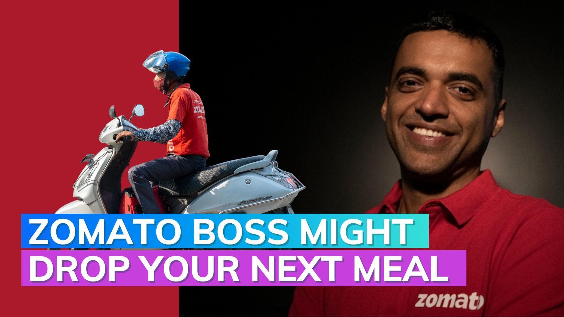 Will you recognise Zomato's CEO Deepinder Goyal if he delivers your food?