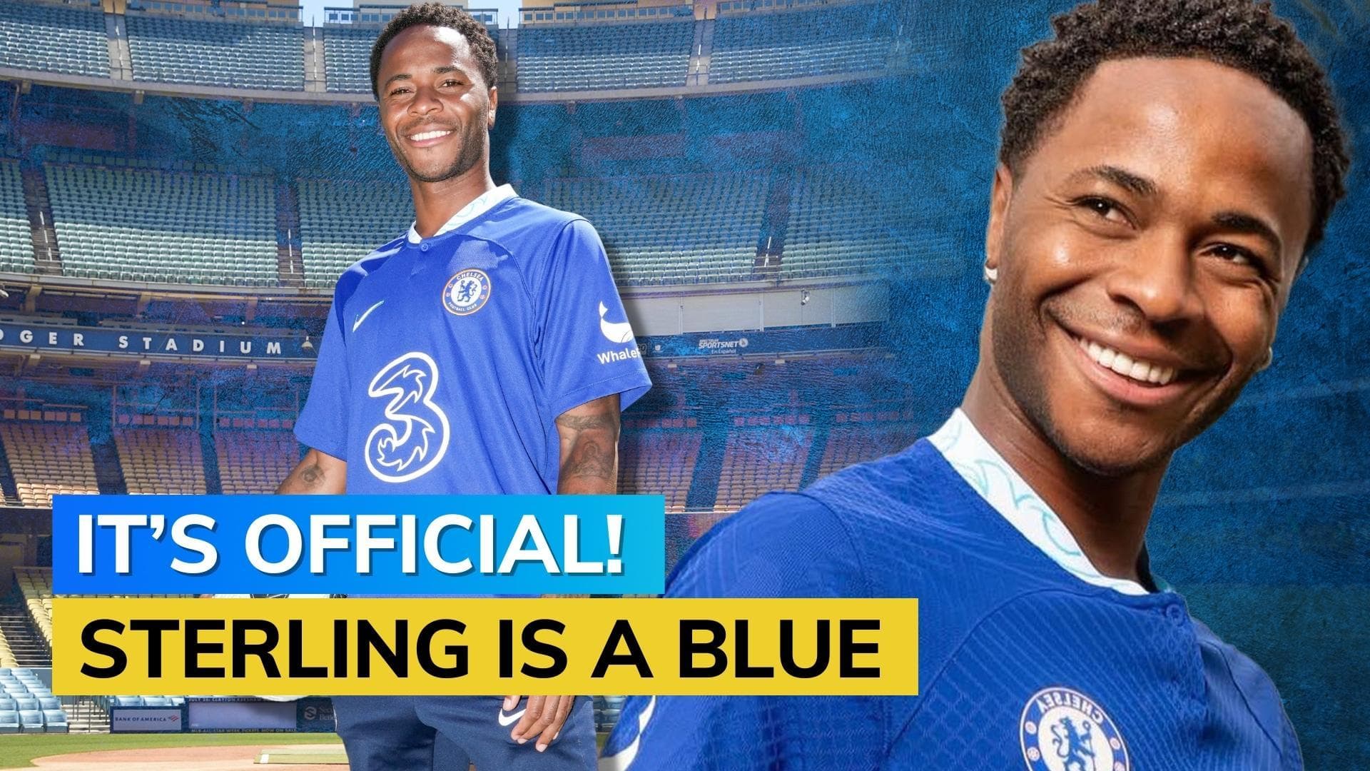 Raheem Sterling joins Chelsea from Manchester City in £50m deal