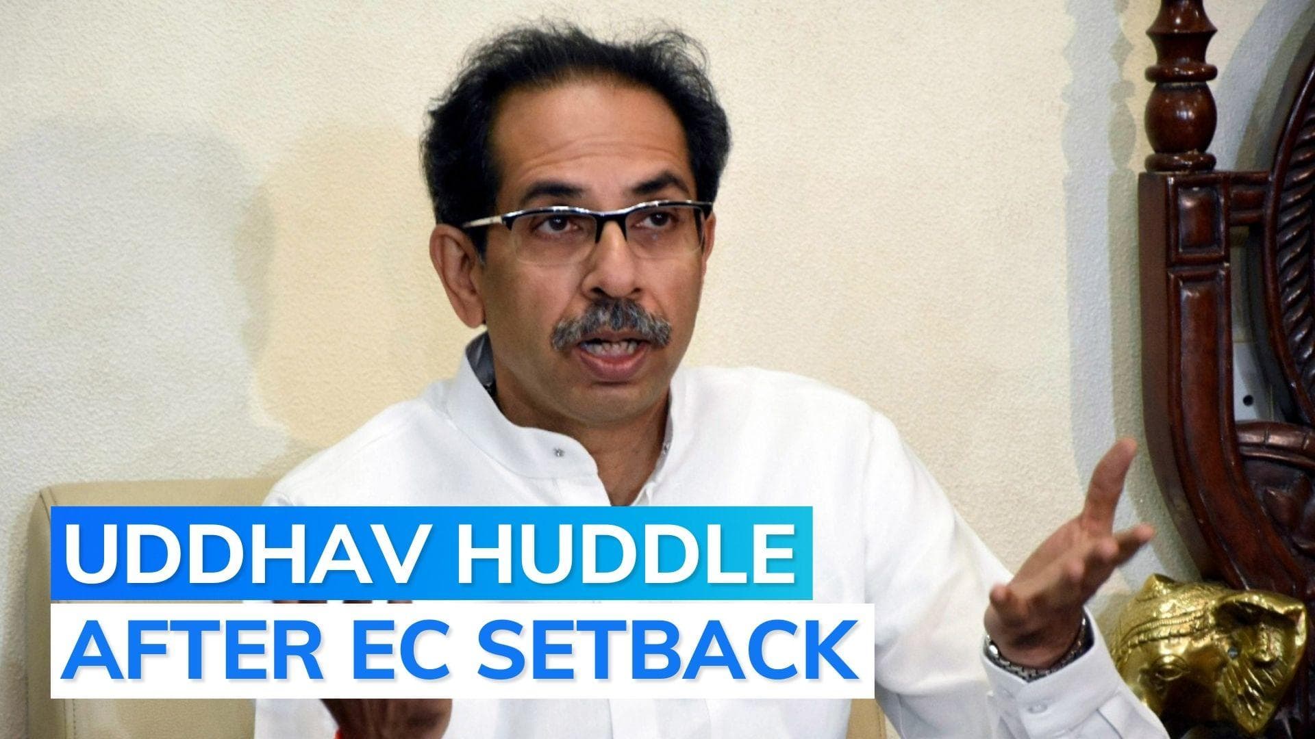 After EC setback, Uddhav Thackeray calls meeting of party leaders