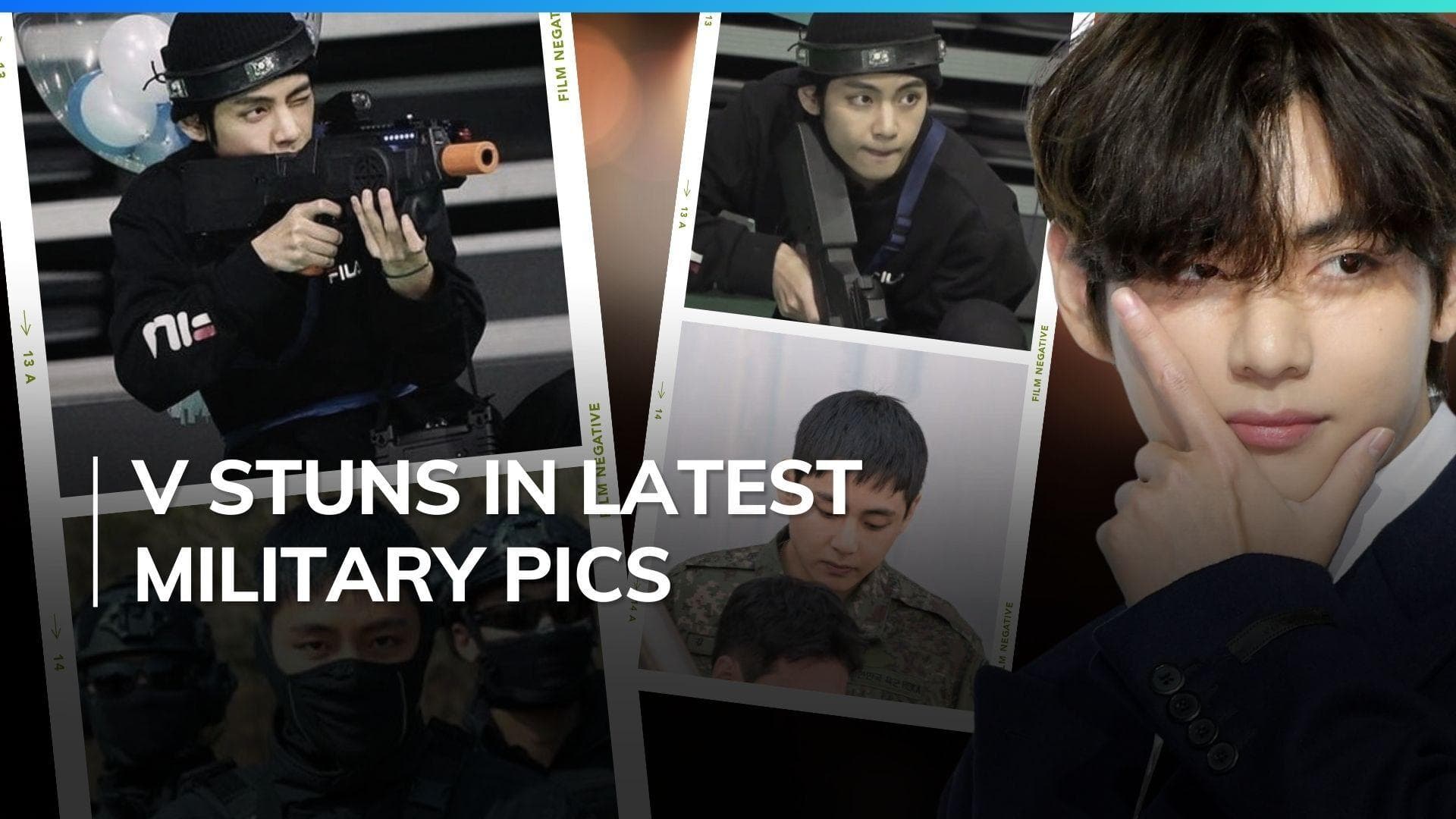  BTS' V looks sharp in new pics from combat training session, fans call him 'Captain Korea' 