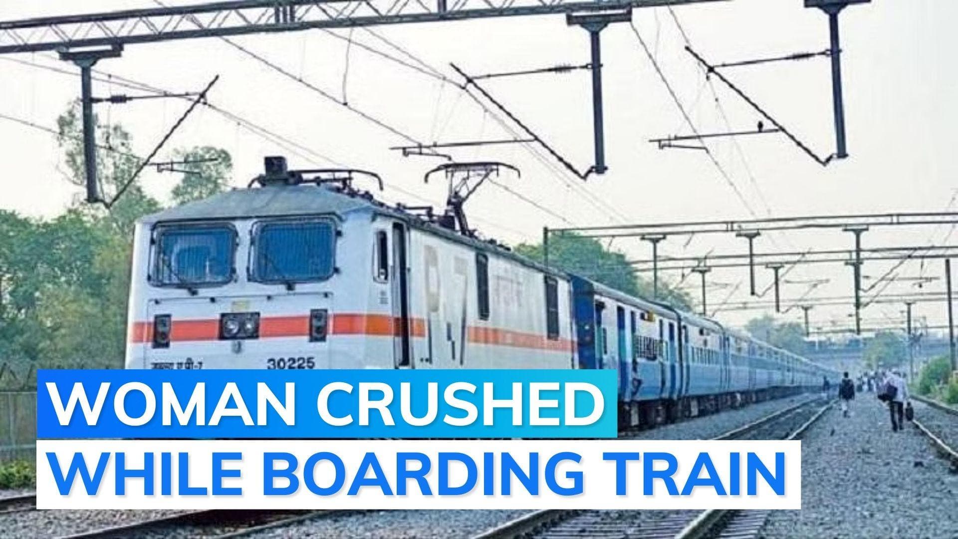 Woman falls into gap between moving train and platform at Nagpur station; dies