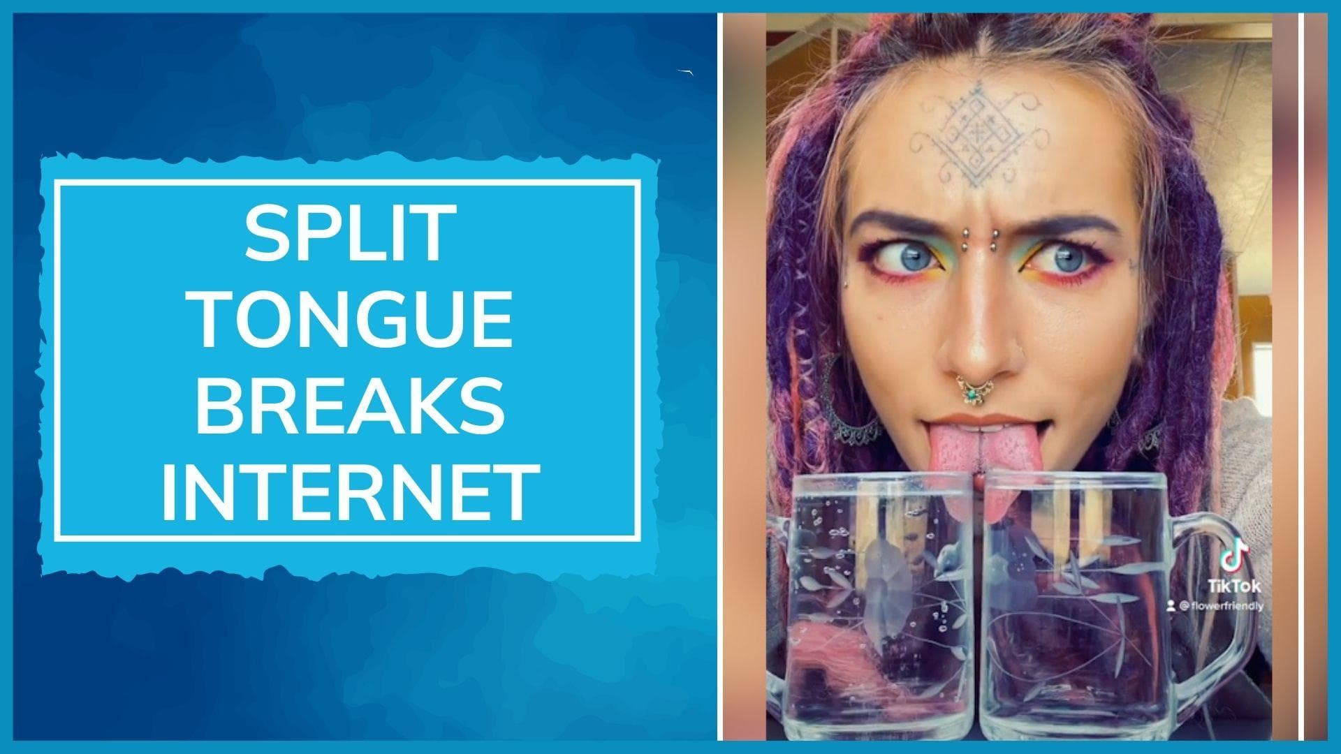 Watch: Woman tasting two separate drinks at the same time, here's how