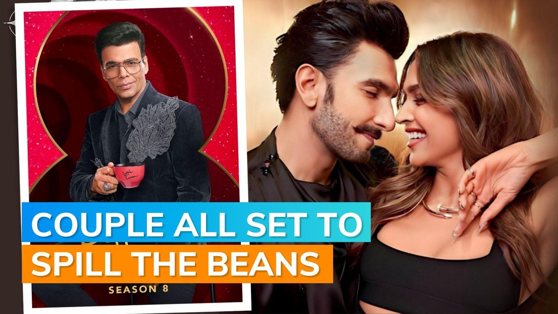 'Koffee With Karan 8' promo: Ranveer Singh-Deepika Padukone's 1st joint appearance; many revelations