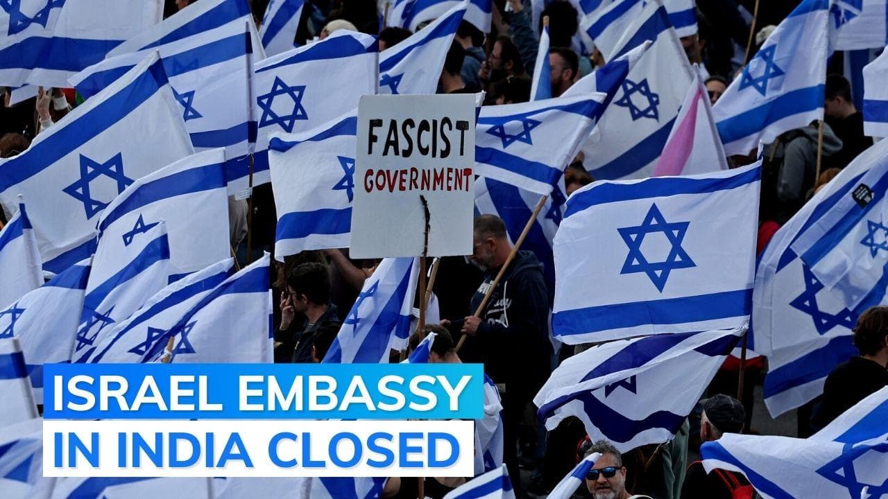 Israeli embassies shut down across the world following strike against Netanyahu's judicial reform plan