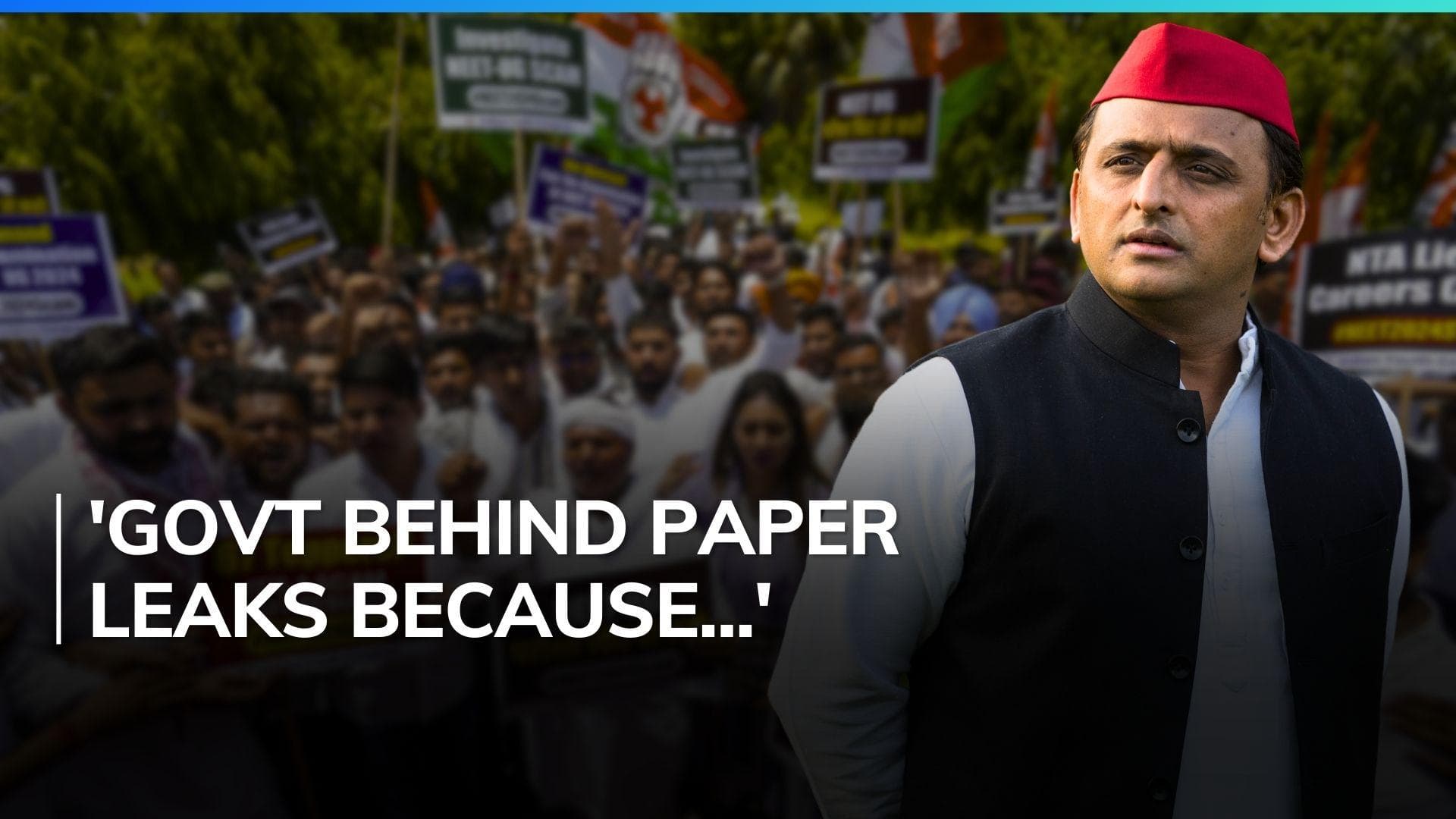 Akhilesh Yadav slams govt over paper leaks, 'birth of exam mafia'
