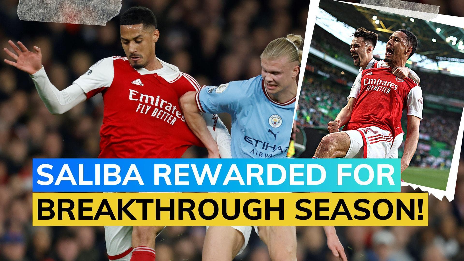 William Saliba: Arsenal star commits future to club with new 4-year deal