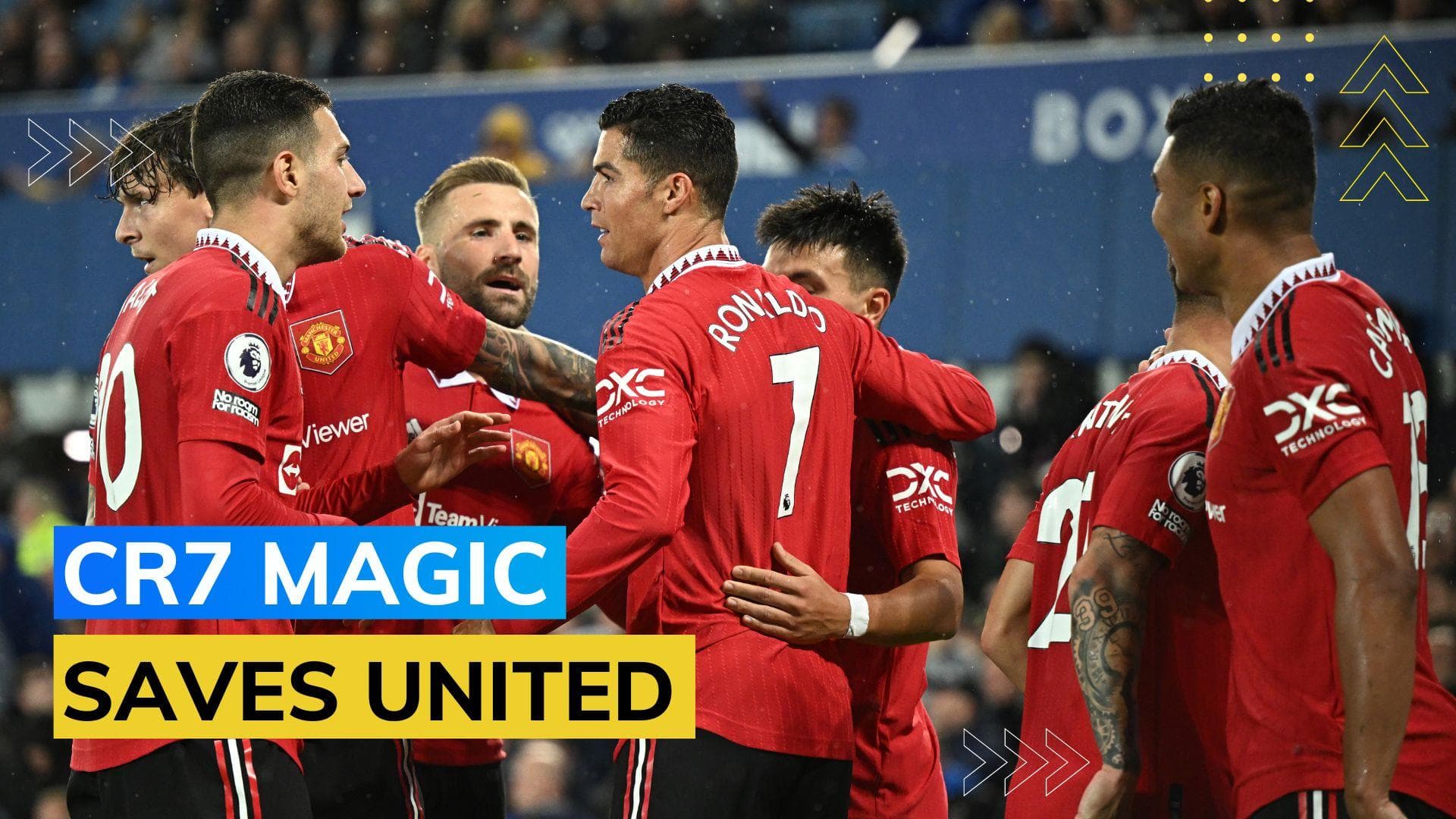 Premier League: Cristiano Ronaldo scores a record 700th club goal as Manchester United beat Everton