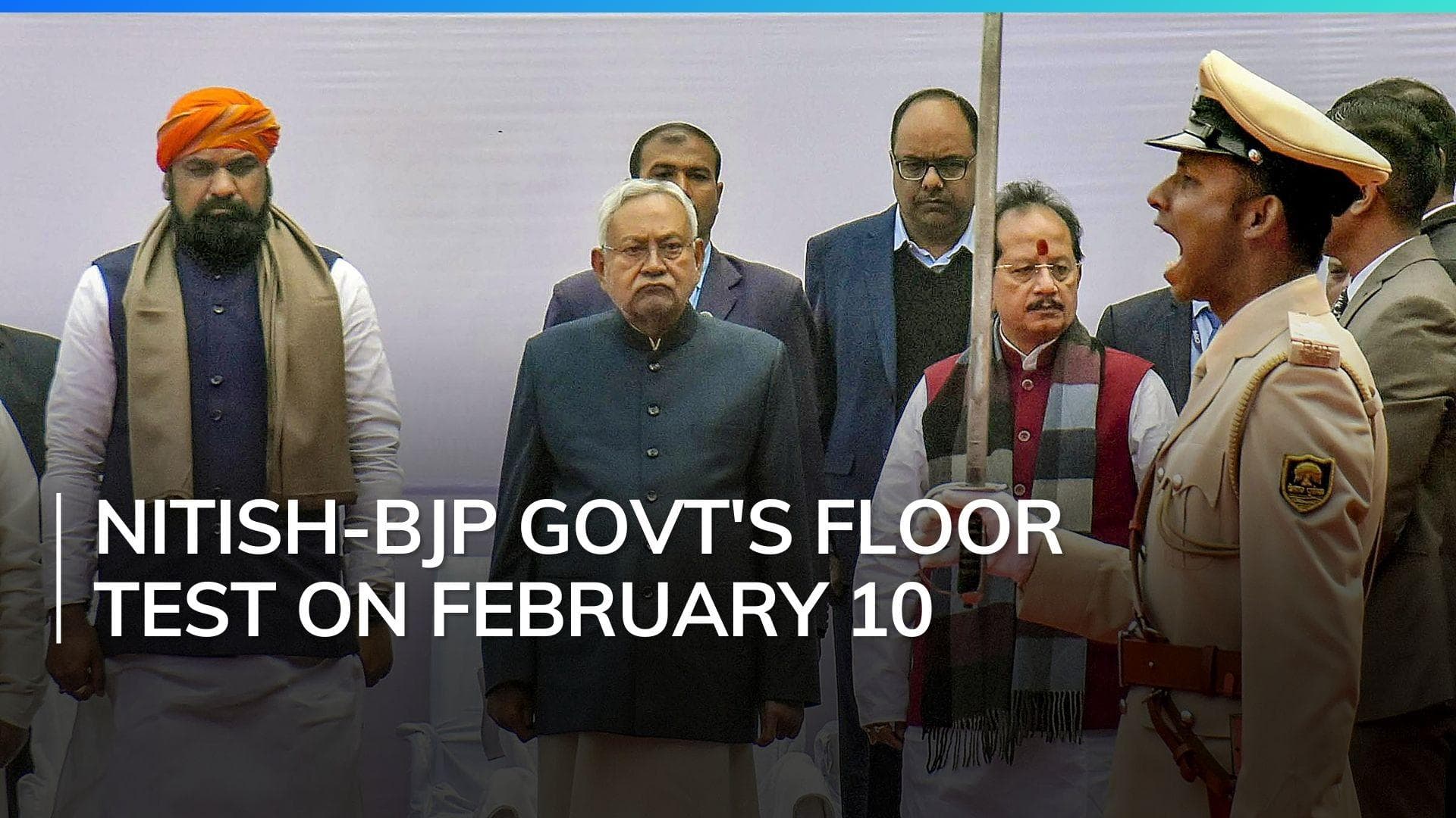 Nitish Kumar's new Bihar govt to seek trust vote on February 10