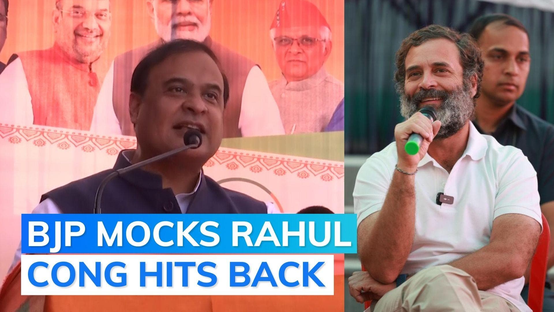 Rahul Gandhi looks like Saddam Hussein says BJP; Congress hits back at 'petty trolls'