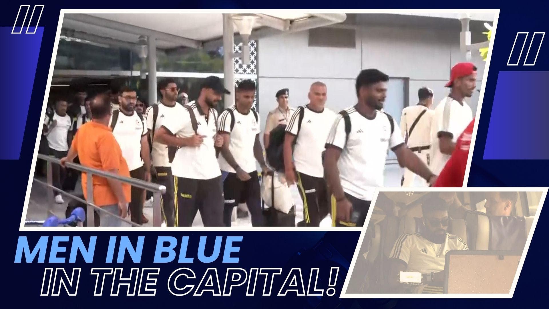 Suryakumar Yadav and Hardik Pandya in focus as Team India arrive in Delhi | India vs Bangladesh