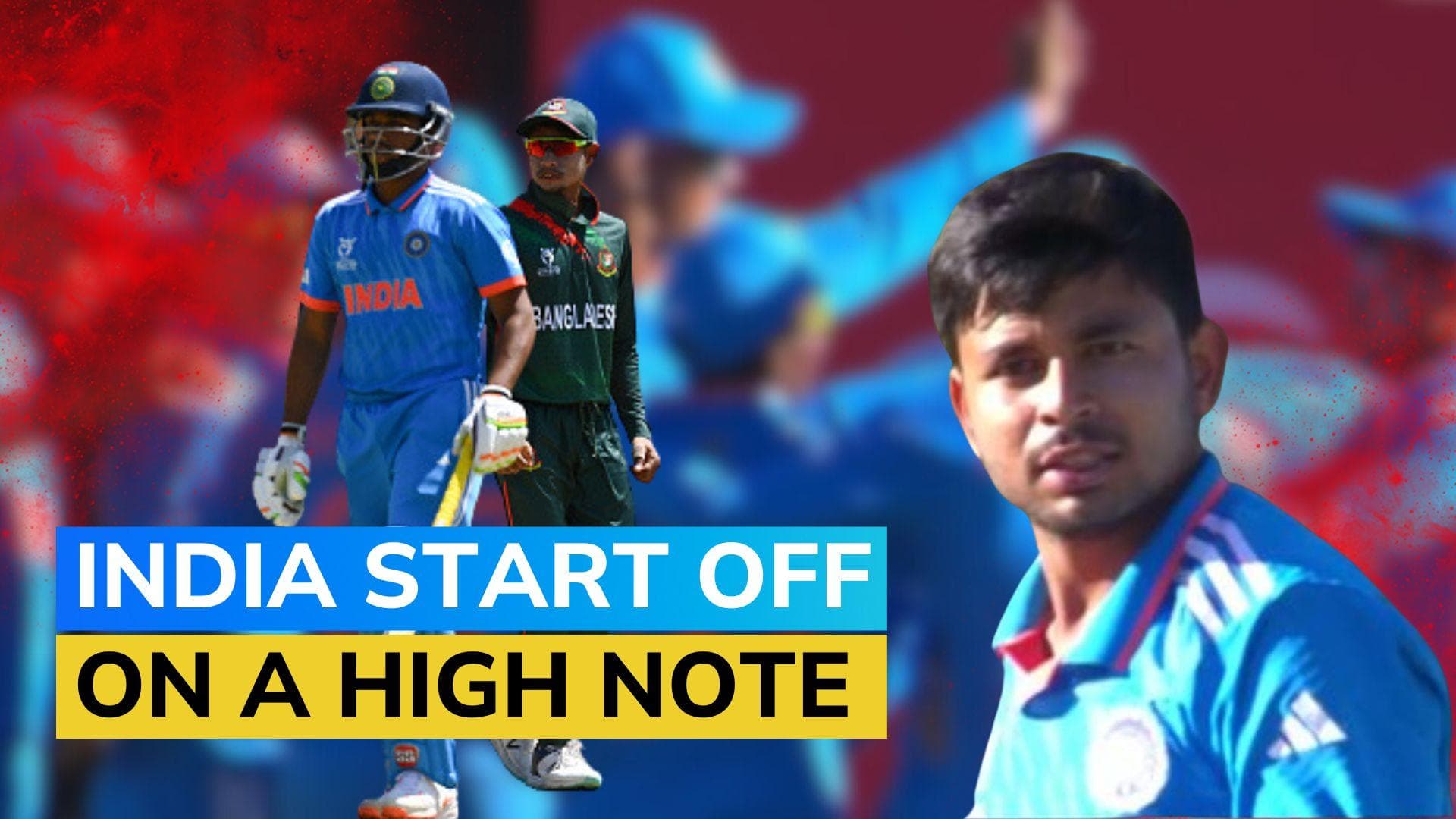 Under 19 World Cup: India seal 84-run win over Bangladesh in their opener | IND vs BAN
