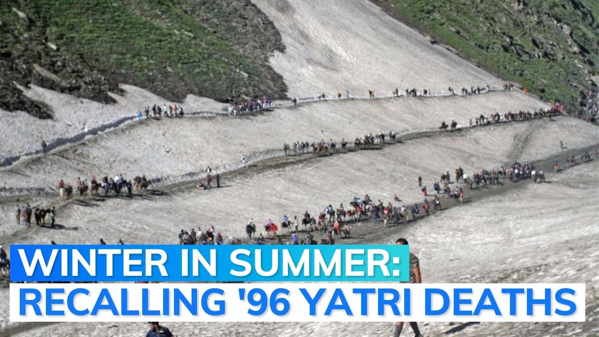 1996 Amarnath tragedy: when over 260 pilgrims were found dead around cave shrine