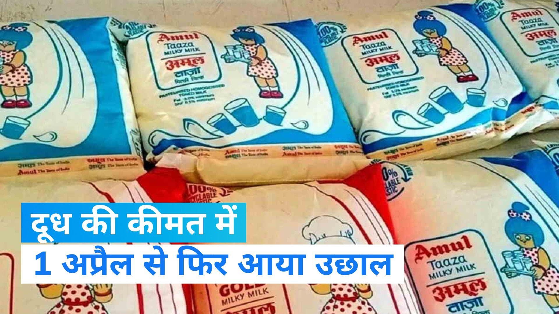 Milk Price High: आम जनता पर एक बार फिर महंगाई की मार,  दूध के दामों में हुआ इजाफा