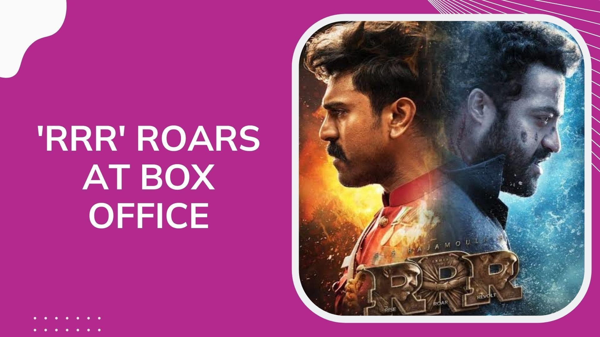 RRR Box Office collection Day 3: SS Rajamouli's film brings back glory of Indian cinema, enters ₹500 cr
