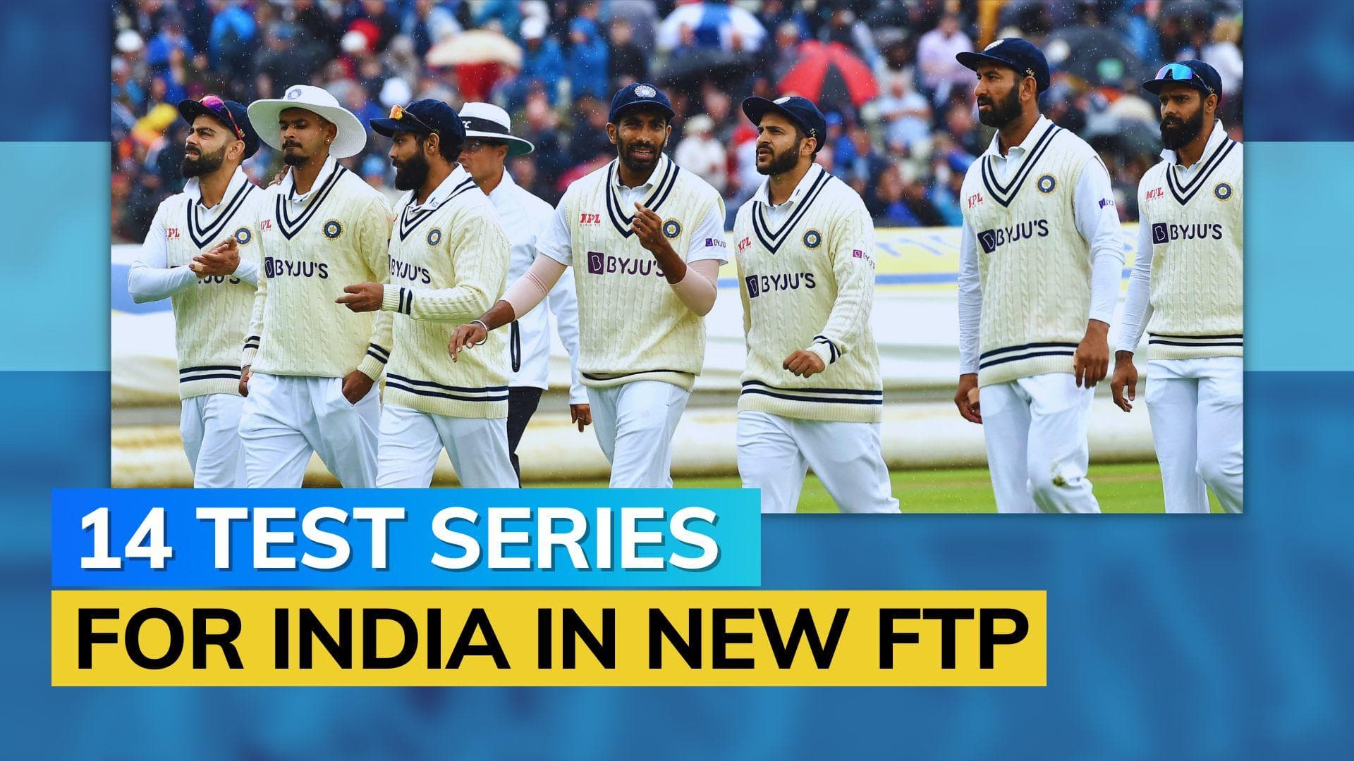 ICC release new Future Tours Program (FTP), India to play 20 Tests in the new cycle