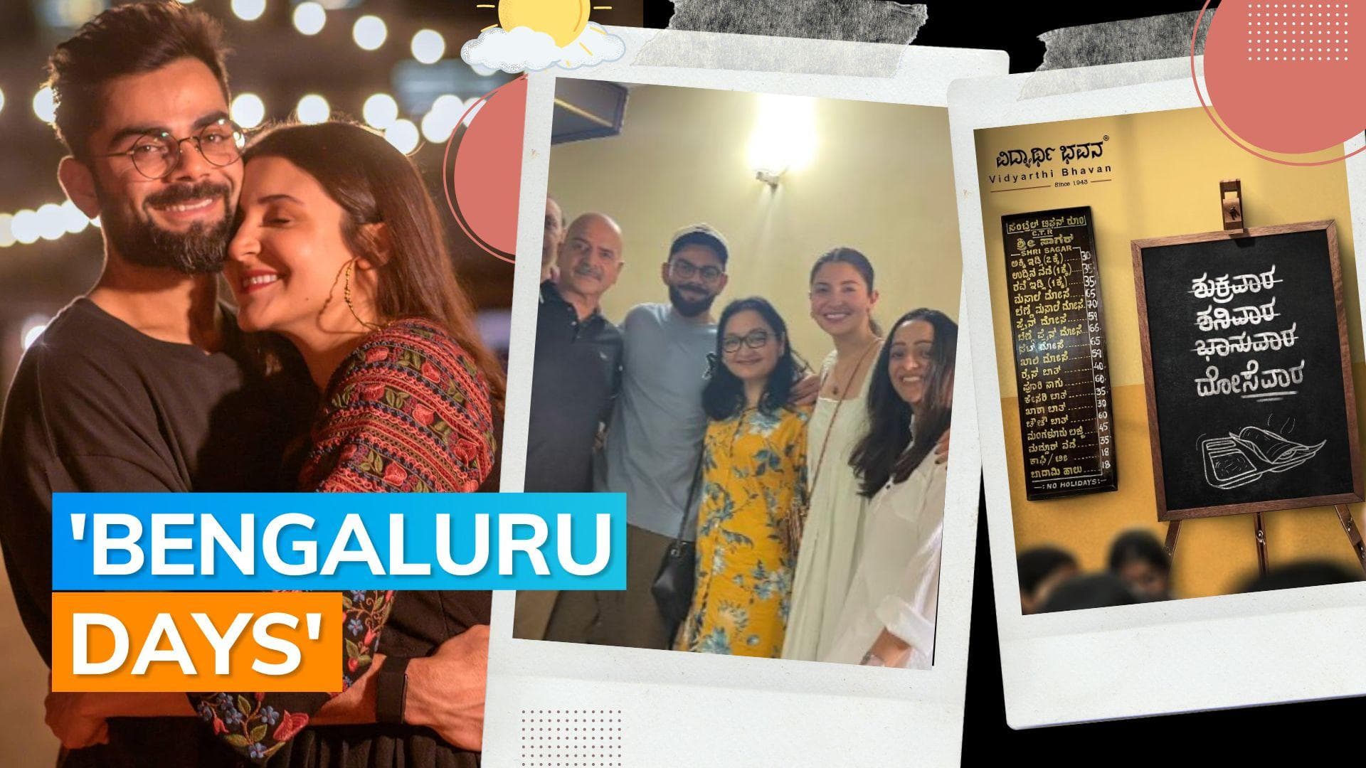 Anushka Sharma and Virat Kohli enjoy family day, visit a famous food joint in Bengaluru: see pics