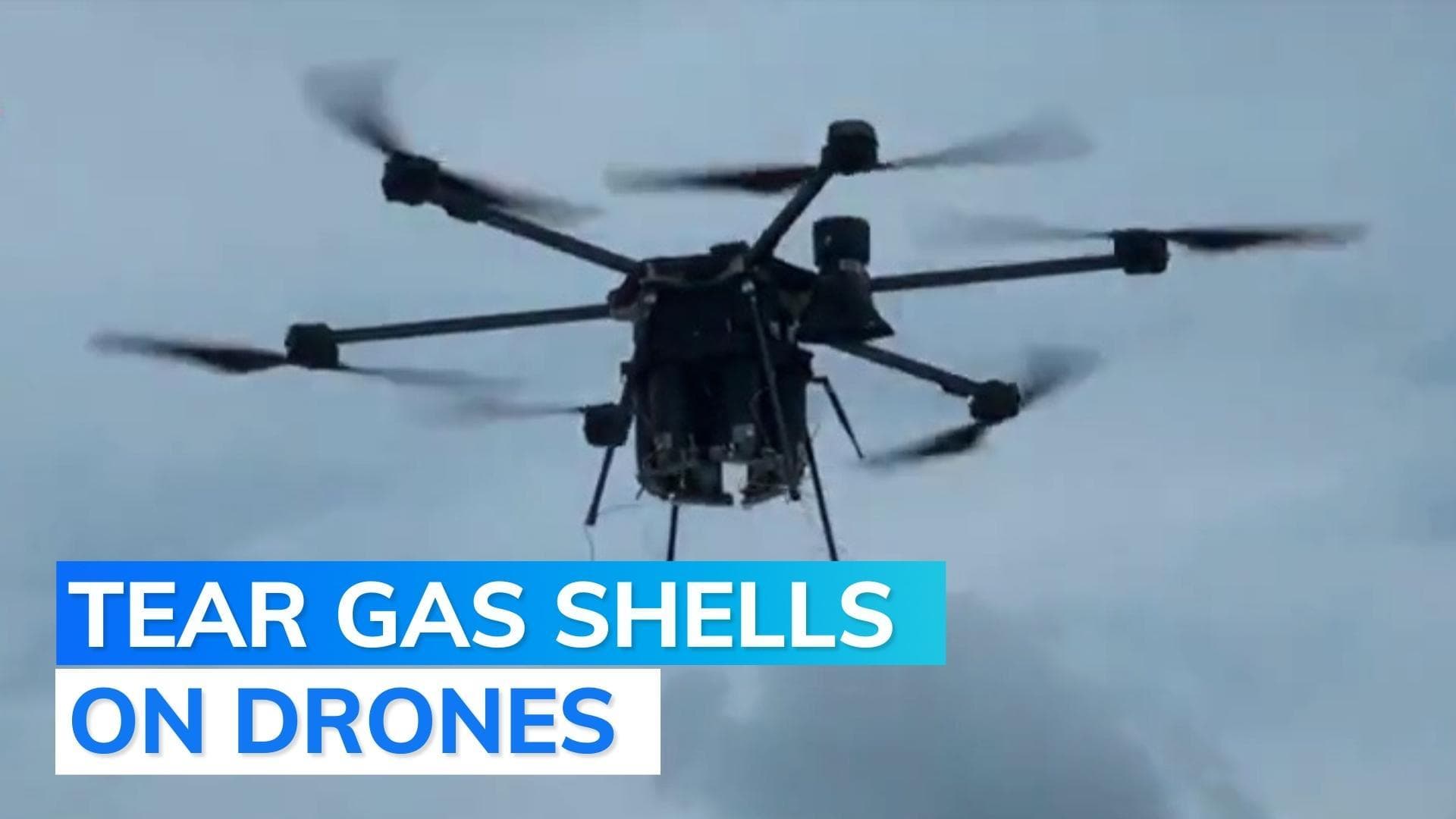 BSF develops tear gas shells dropping drones for police, security forces