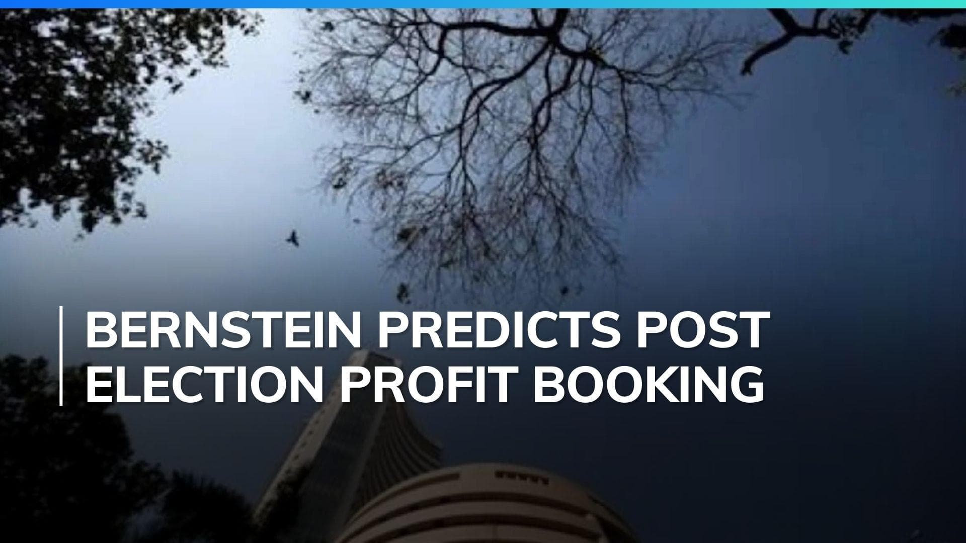 Bernstein forecasts post-election profit booking in stock market