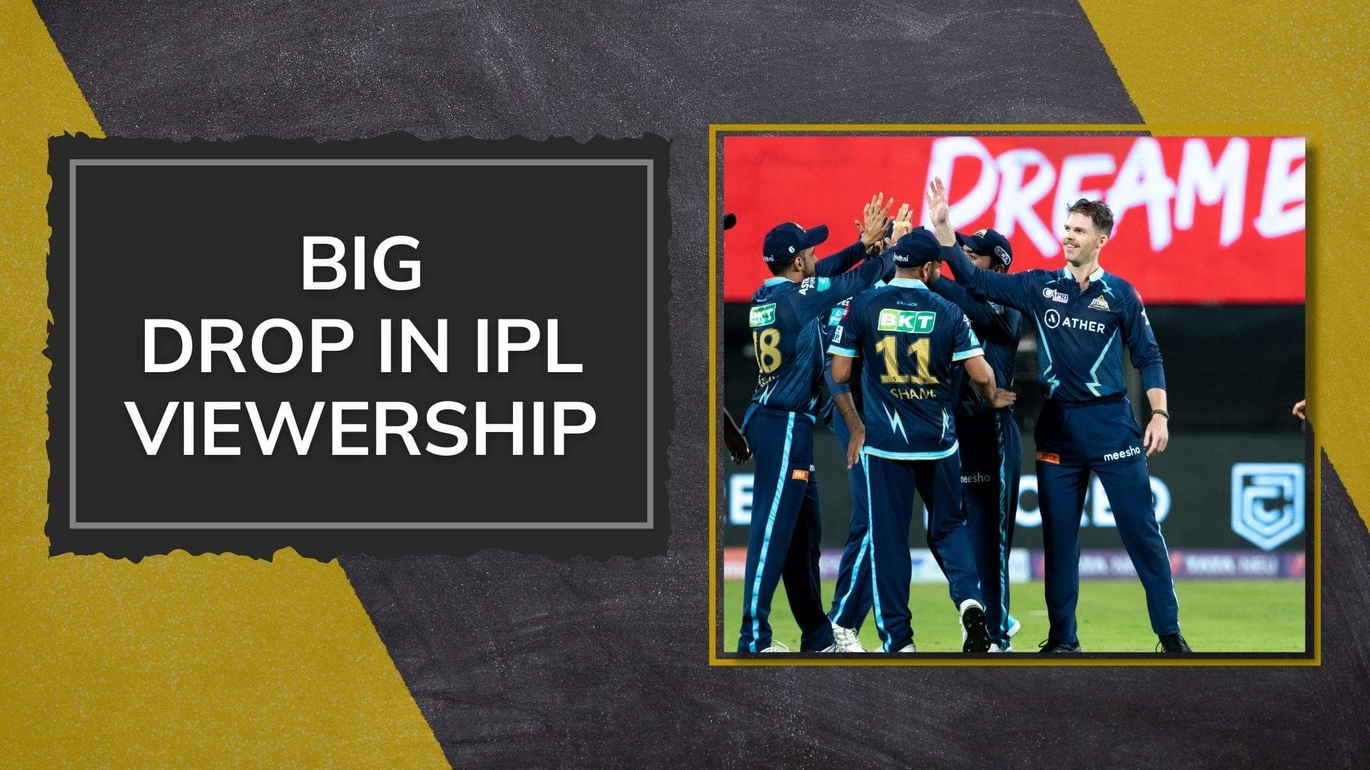 IPL 2022: BCCI observes a sharp decline in IPL viewership as compared to 2021