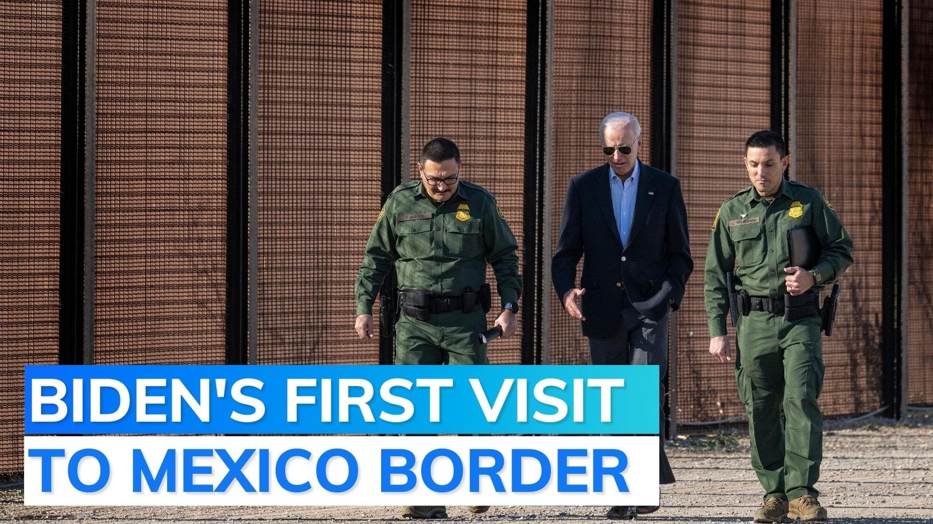 Joe Biden visits US-Mexico border amid criticism over illegal immigration crisis