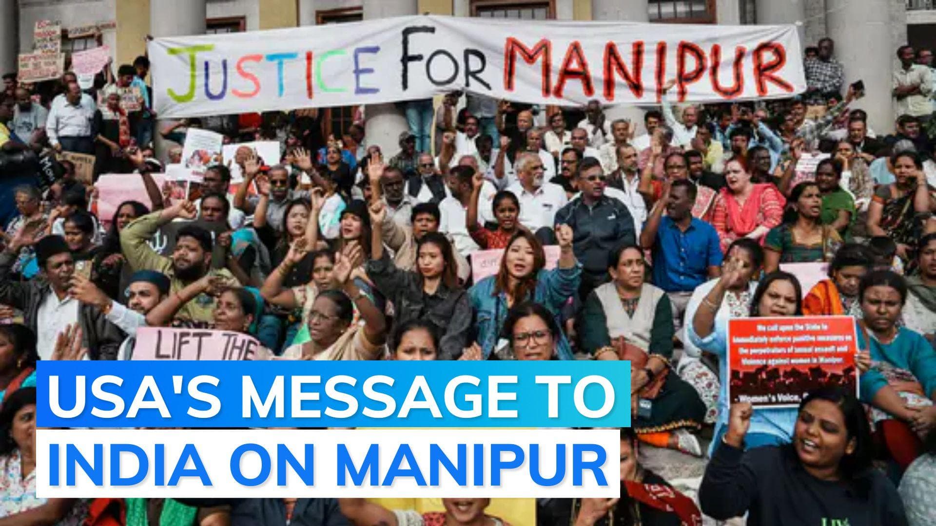 US 'shocked and horrified' over sexual assault on women in Manipur