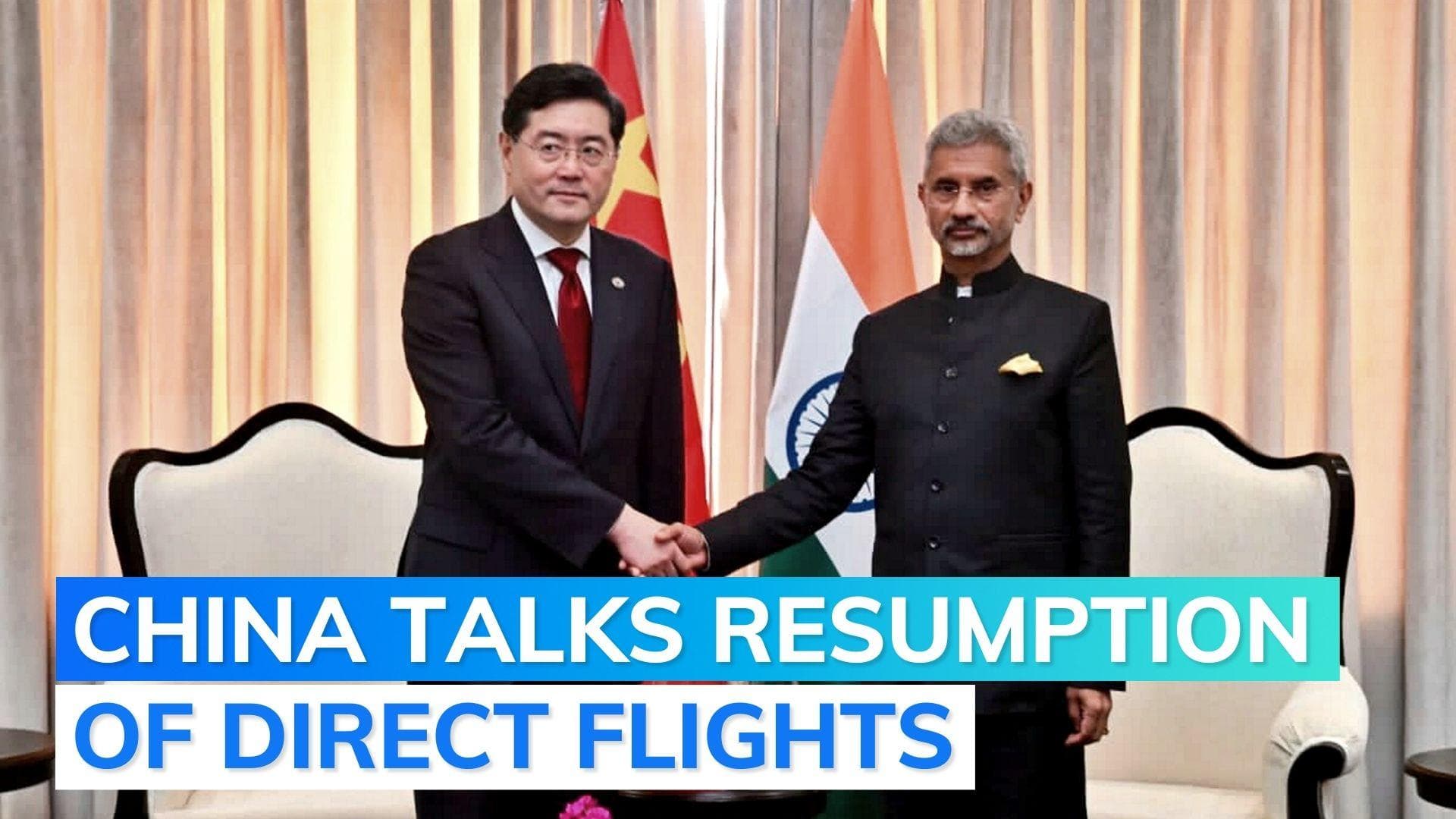 Put issues related to border in 'proper place': Chinese FM Qin to Jaishankar