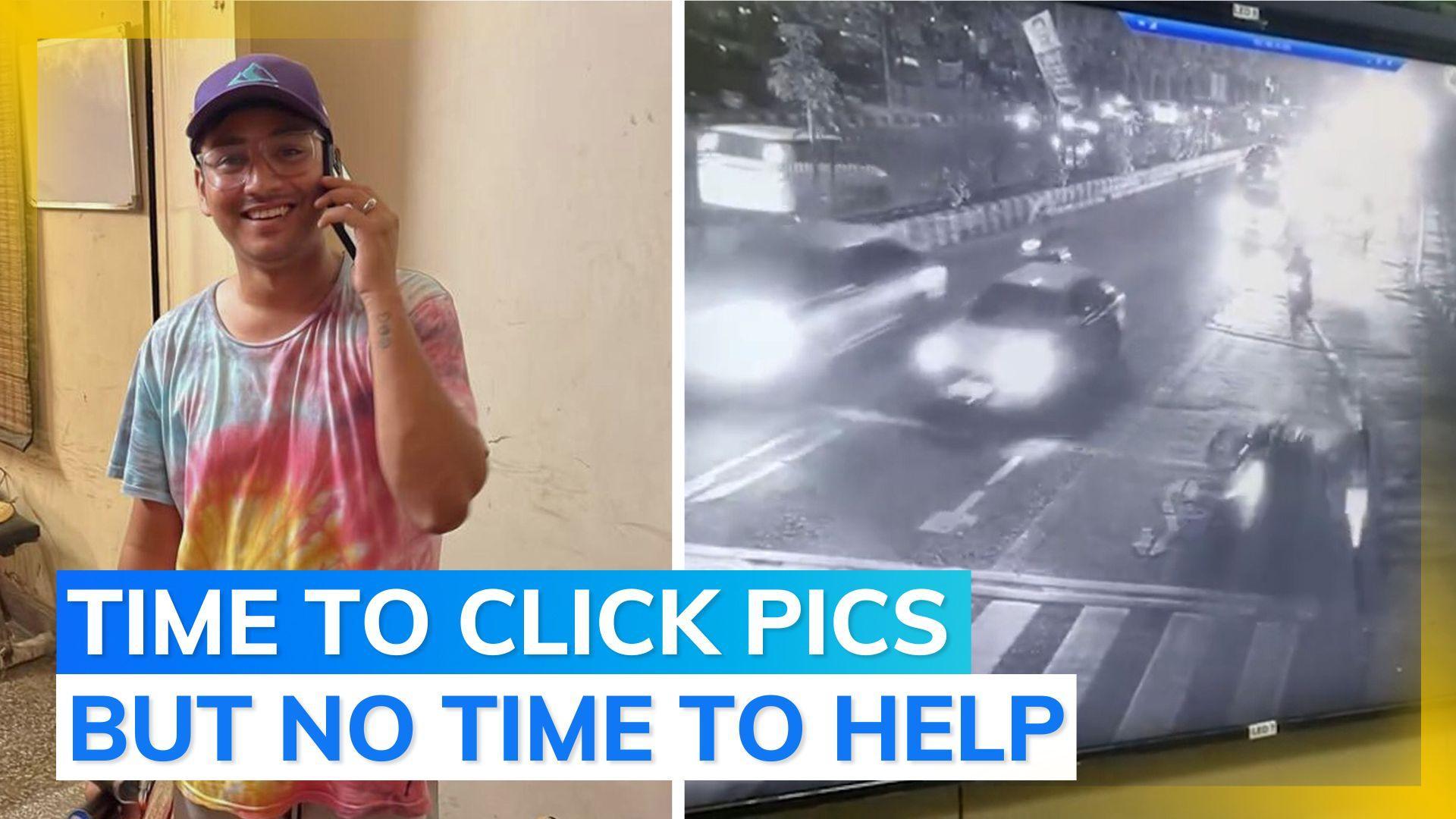 Delhi: documentary filmmaker left bleeding on road after accident, people take pictures