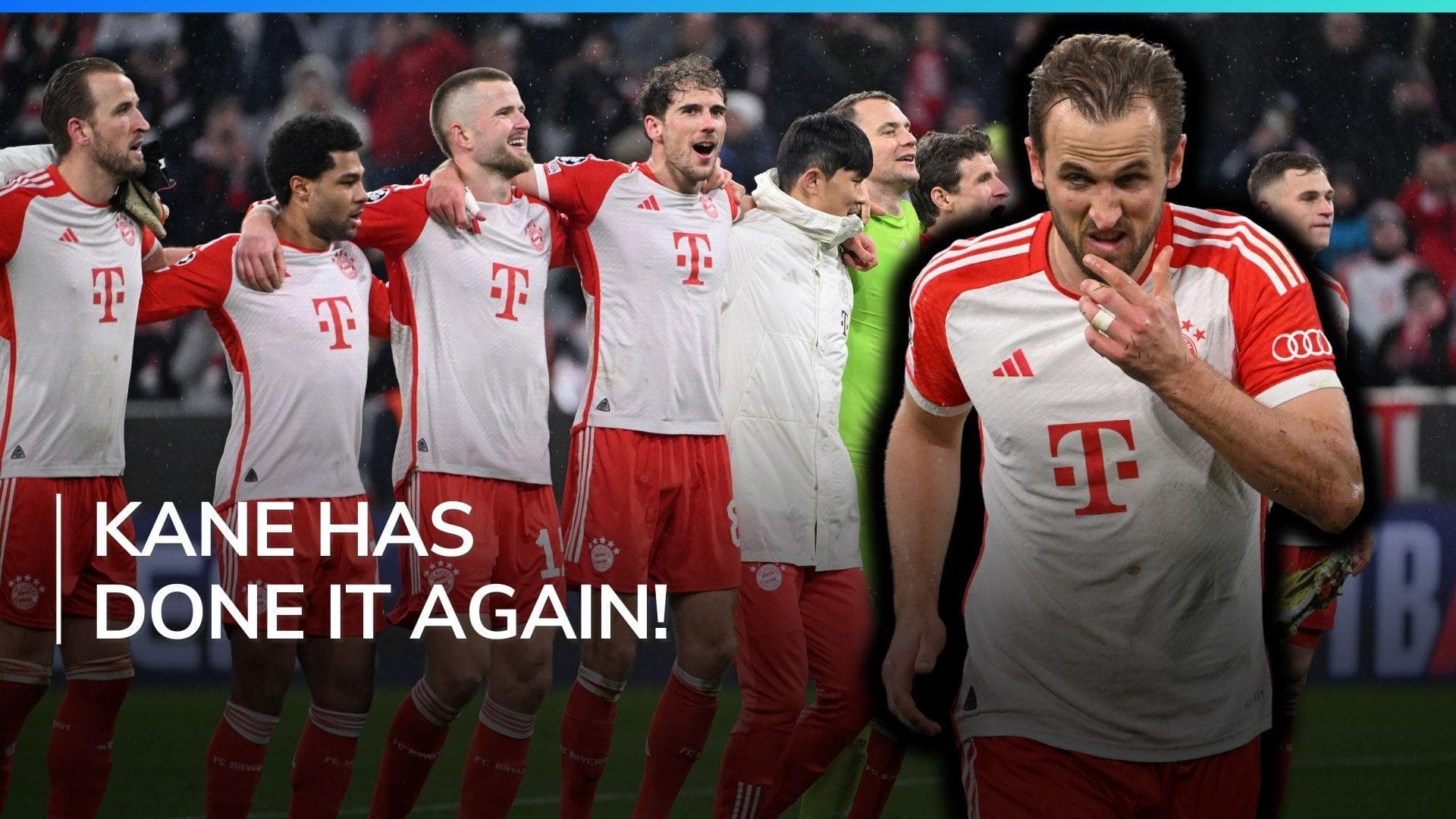 Champions League: Harry Kane steers Bayern Munich into quarterfinals with 2 goals in 3-0 win over Lazio