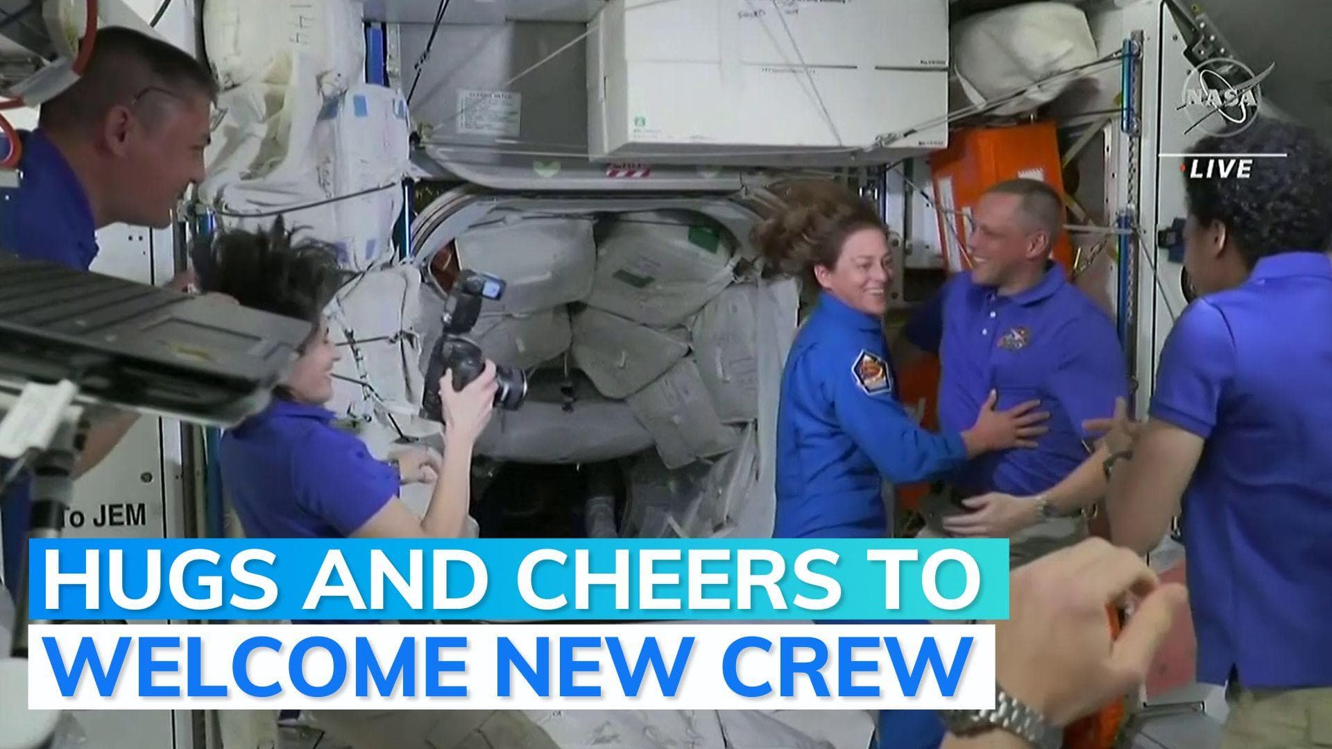 Video: SpaceX delivers four-member crew to International Space Station 